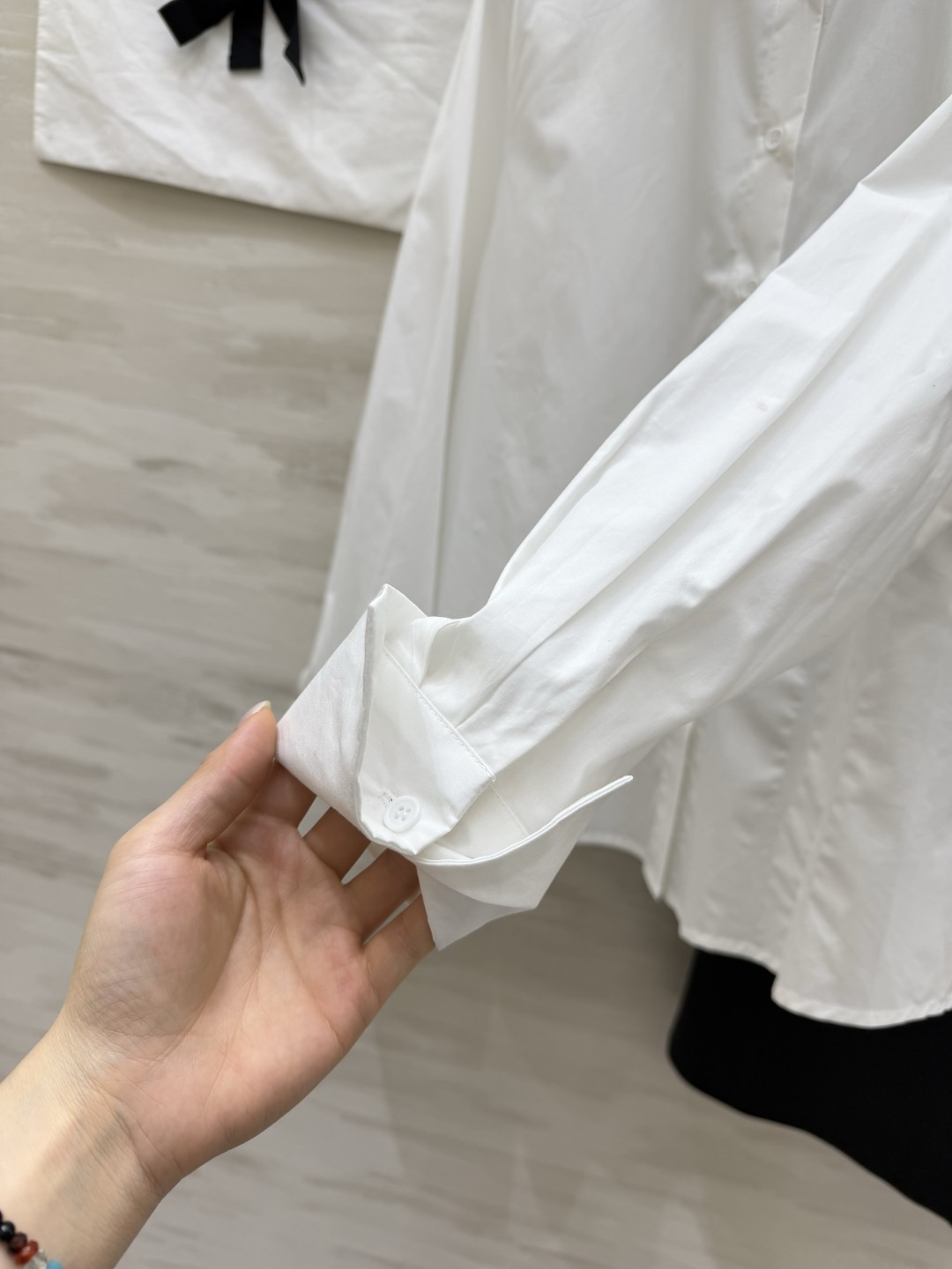 #DIO♡²⁶春夏新款 极简高级风 衬衣套装裙 黑白永不过时 经典即是底气 CD风骨的白衬衫 + 高腰黑