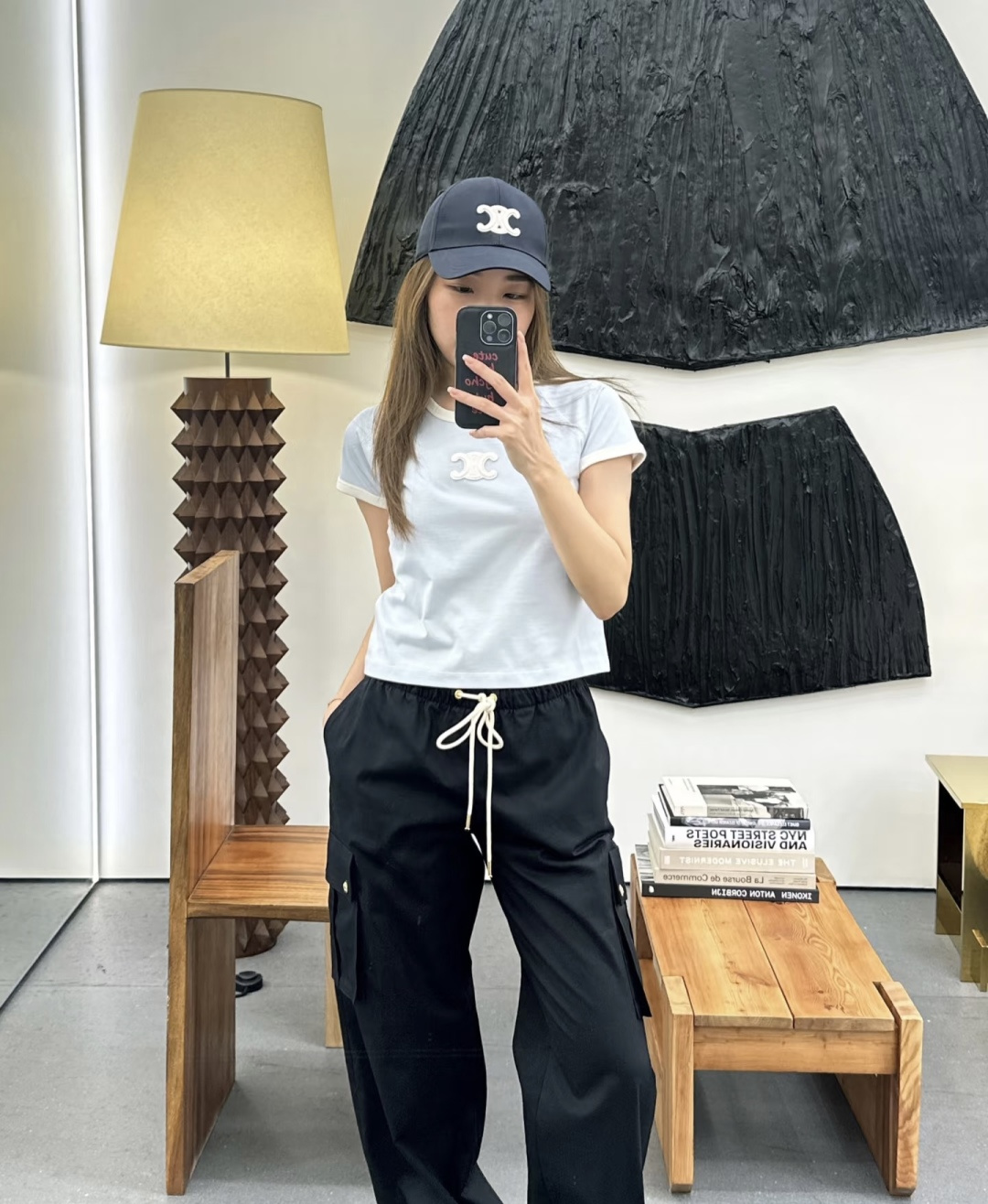 #Celin♡²⁶春夏限定撞色T恤｜把春天穿在身上樱花粉温柔治愈 baby蓝清爽减龄 双色可选适配不同风