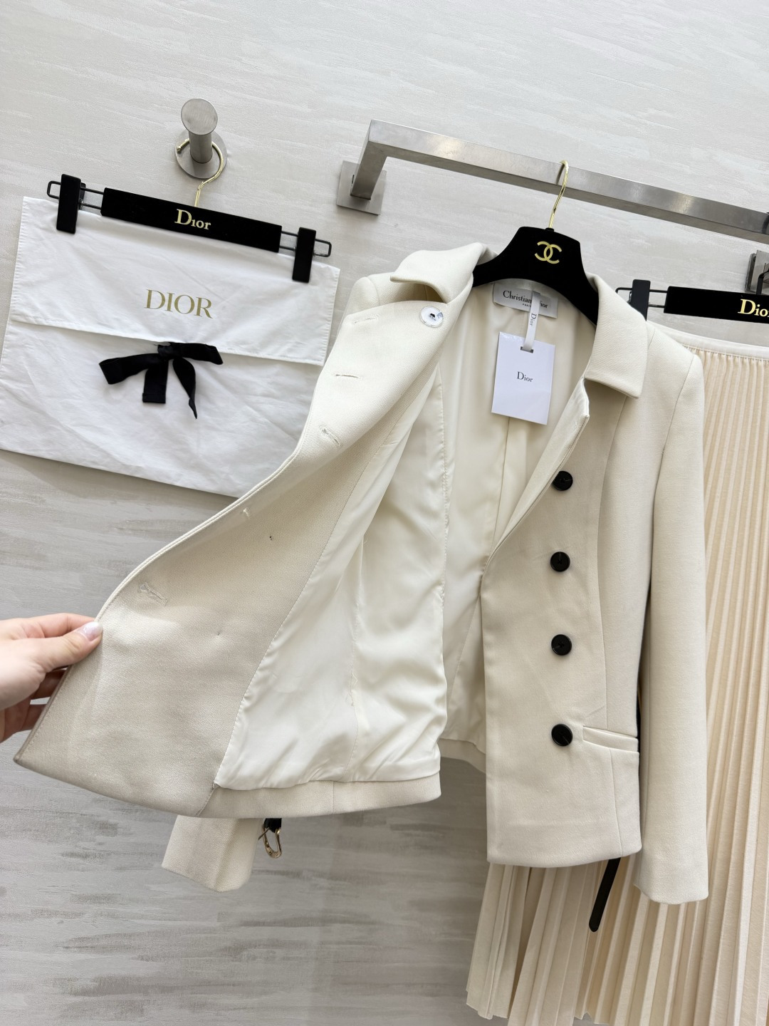 #DIO♡²⁶新款 套装 高品质定制 现货首发size：S/M/L/XL（M码肩宽：38，胸围：90，衣