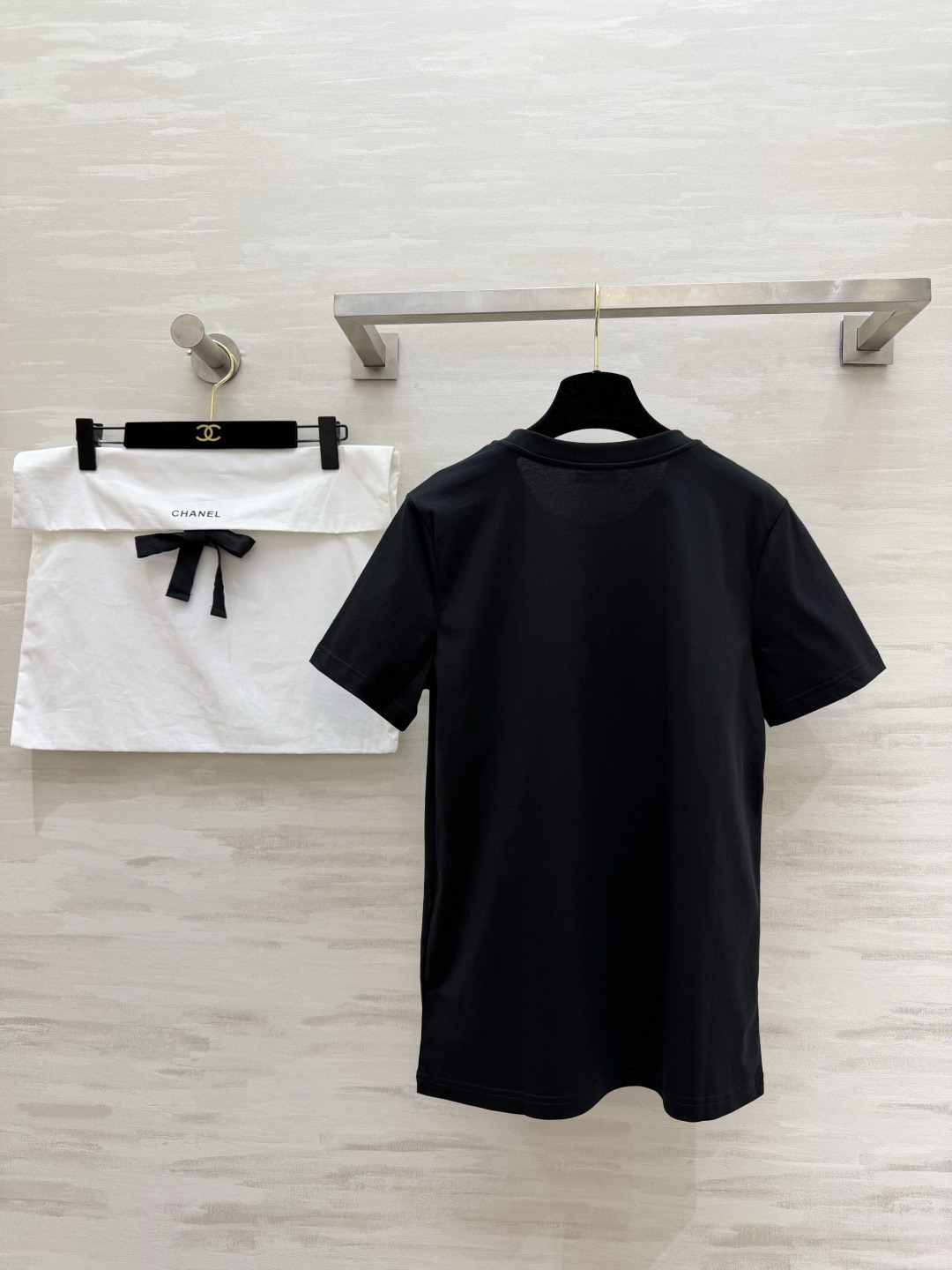 #Chane♡²⁶春夏限定 重工艺字母logo柔绒立体绣爱心印花 甜酷感直接拉满 软fufu的高支棉透气