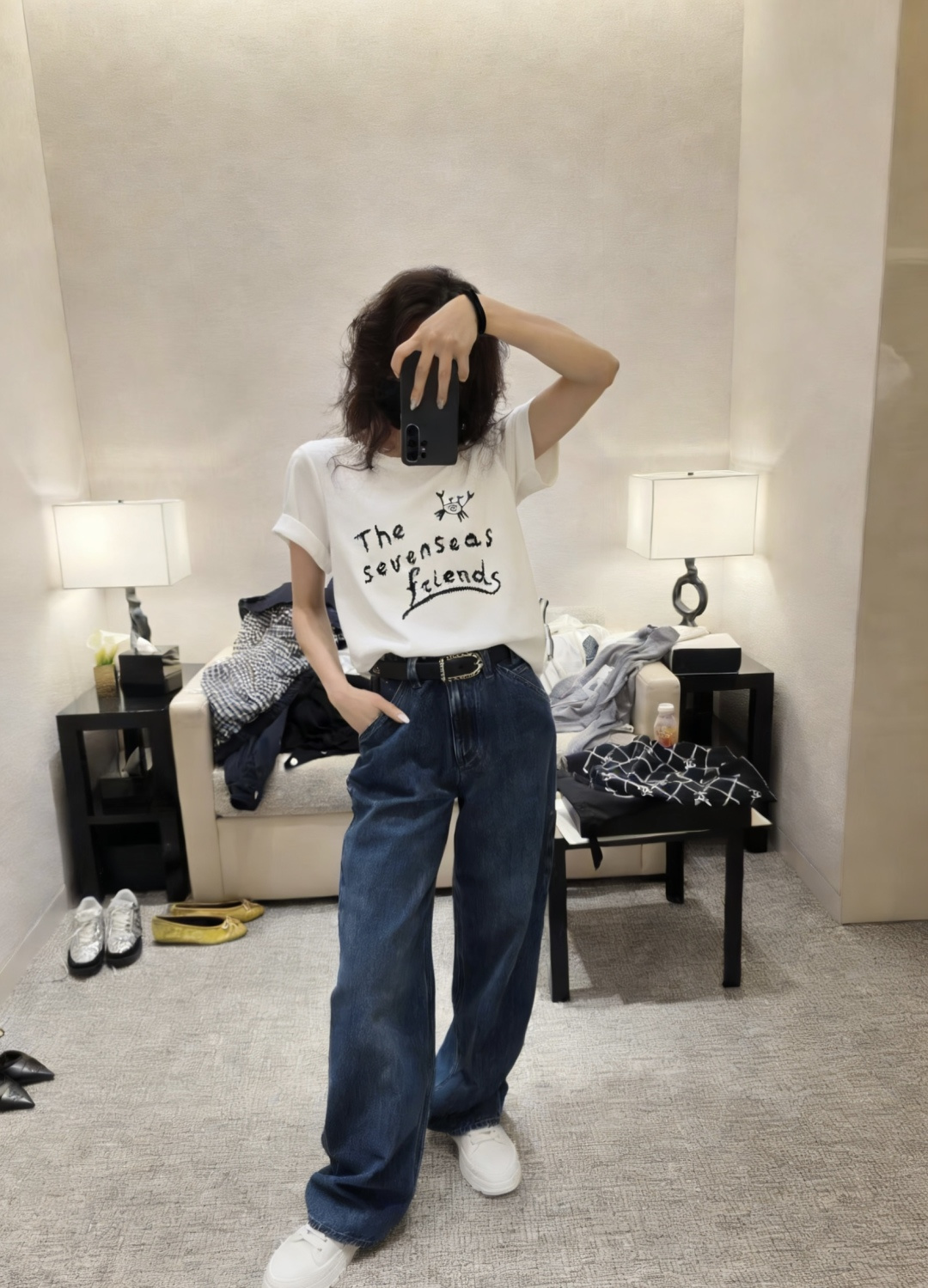 ✨Chane♡²⁶春夏新款 字母T恤｜把艺术感穿在身上✨「The sevenseas friends」字