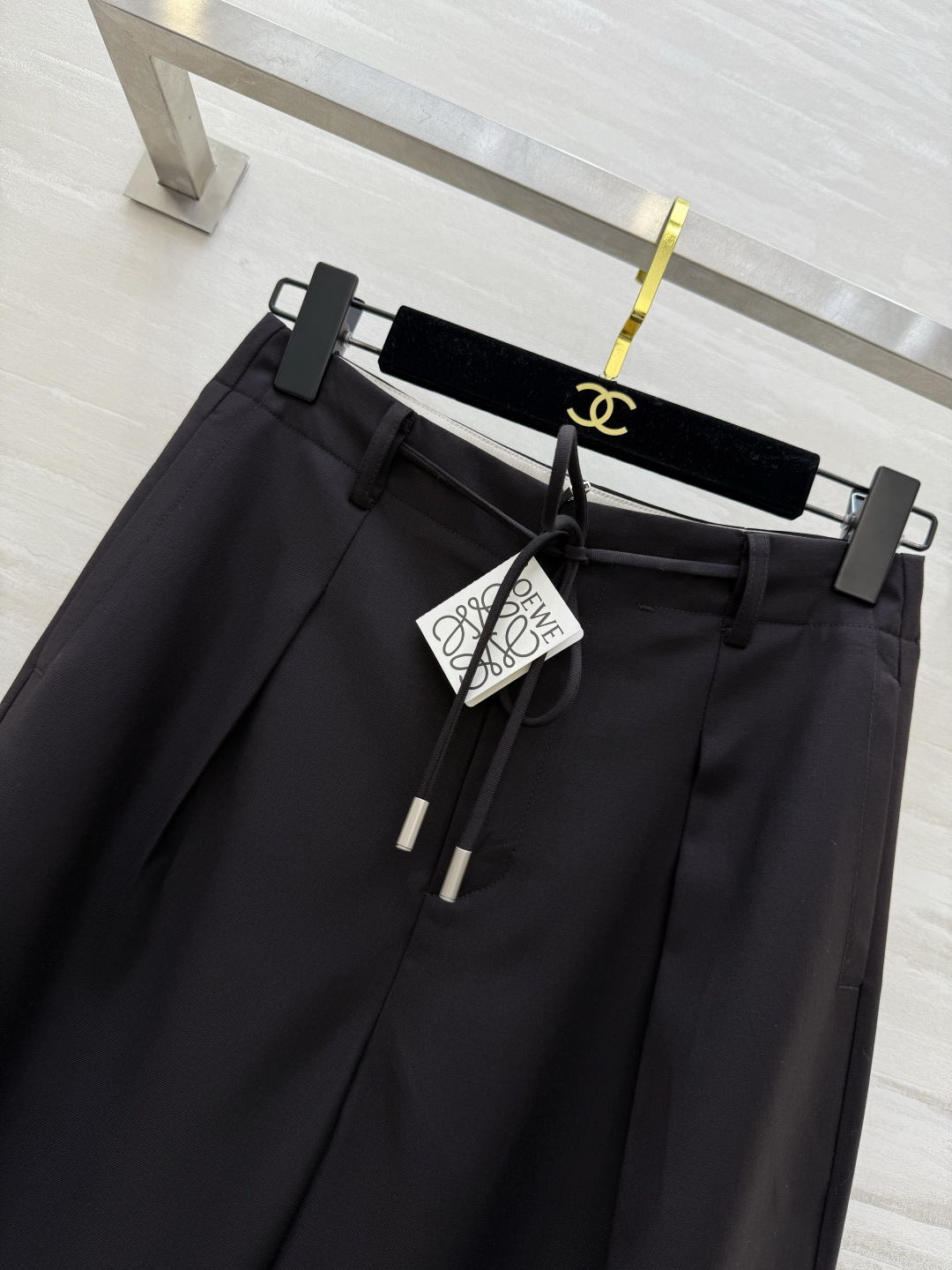 #Loew♡²⁶春夏新款 直筒绑带西裤 高品质定制 现货首发size：26/27/28/29/30（27