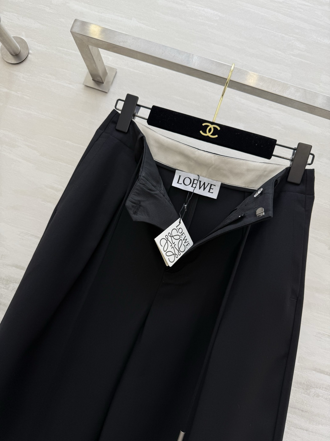 #Loew♡²⁶春夏新款 直筒绑带西裤 高品质定制 现货首发size：26/27/28/29/30（27