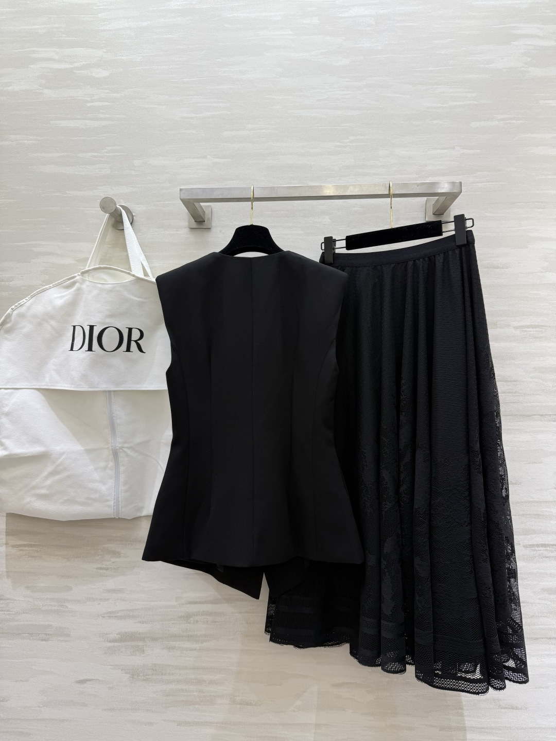 #DIO♡²⁶新款 马甲套装裙 优雅高级 高品质定制 现货首发size：S/M/L/XL（s码胸围：86