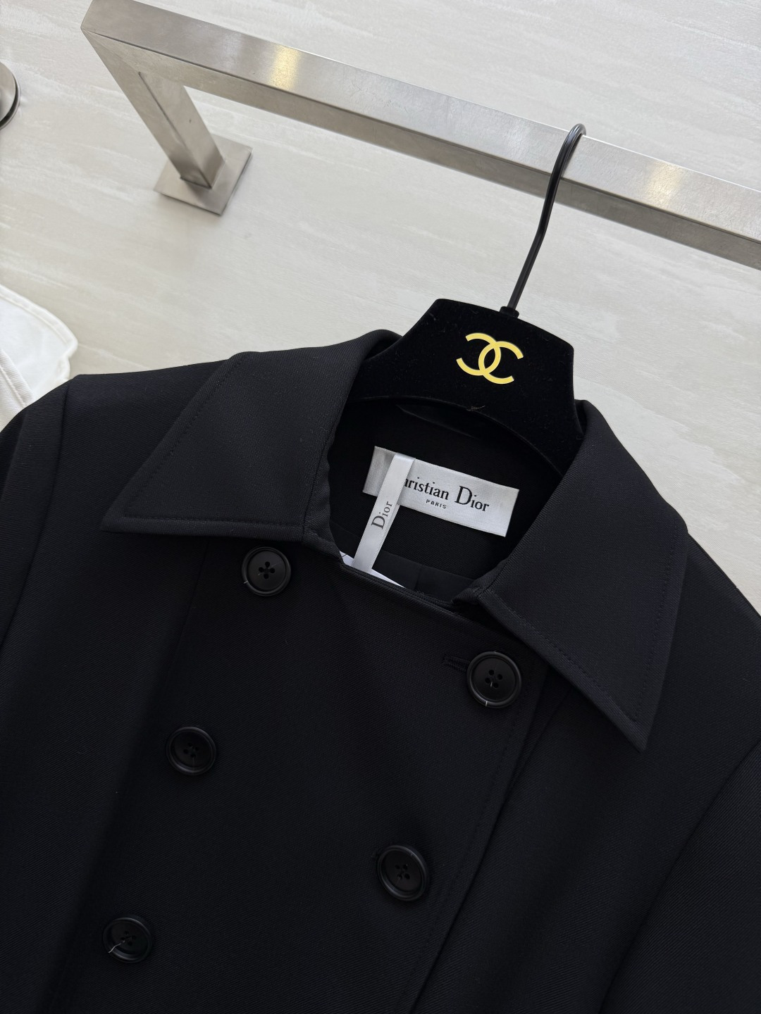 #DIO♡²⁶新款 双排扣长款风衣 高级大气 高品质定制 现货首发size：S/M/L/XL（s码肩宽：