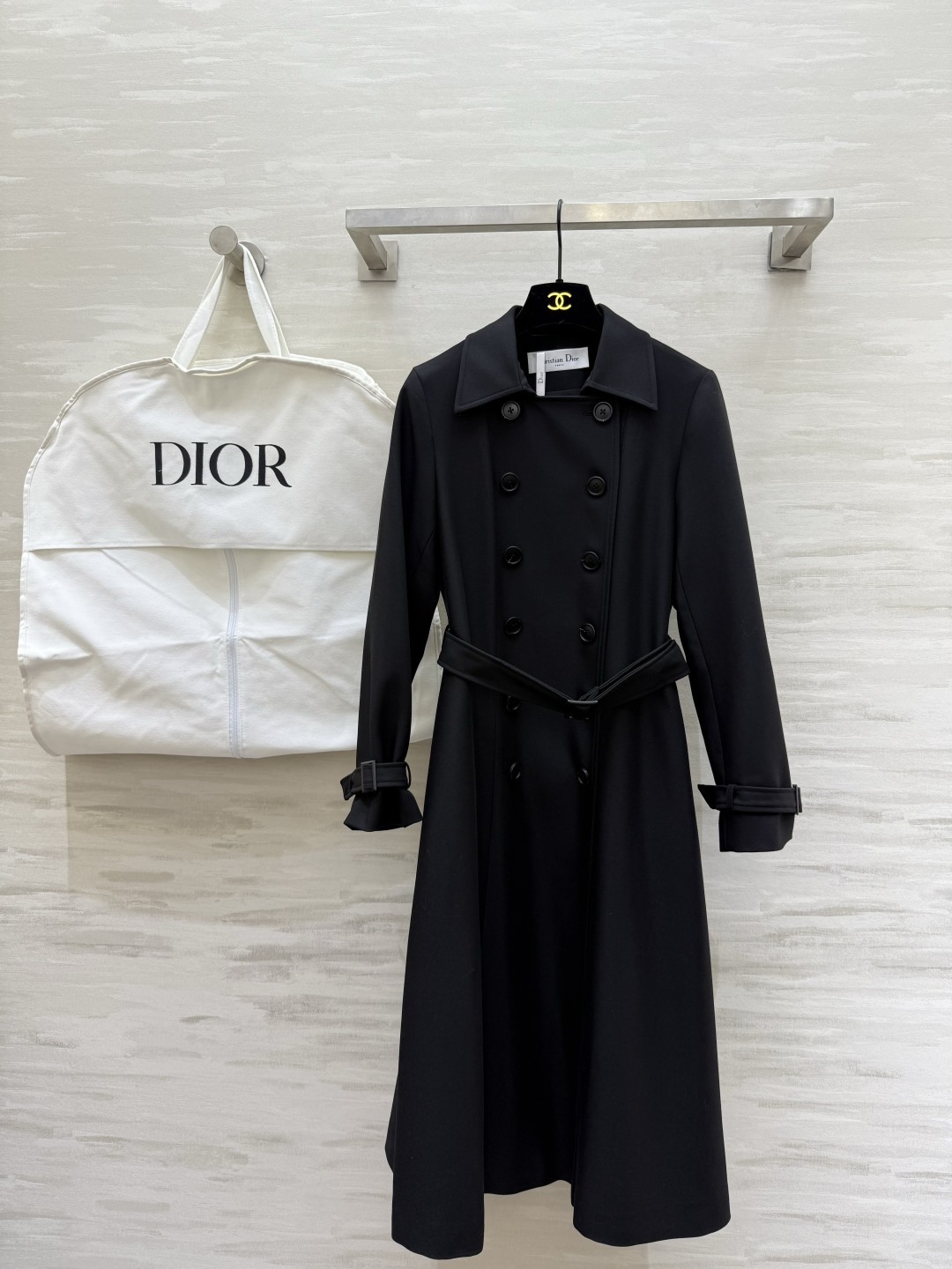 #DIO♡²⁶新款 双排扣长款风衣 高级大气 高品质定制 现货首发size：S/M/L/XL（s码肩宽：