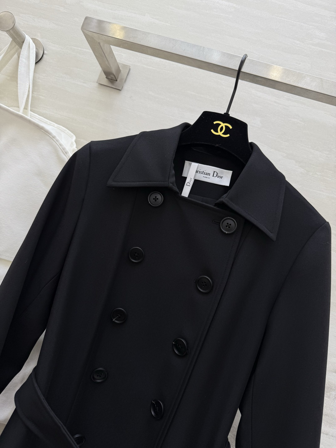 #DIO♡²⁶新款 双排扣长款风衣 高级大气 高品质定制 现货首发size：S/M/L/XL（s码肩宽：