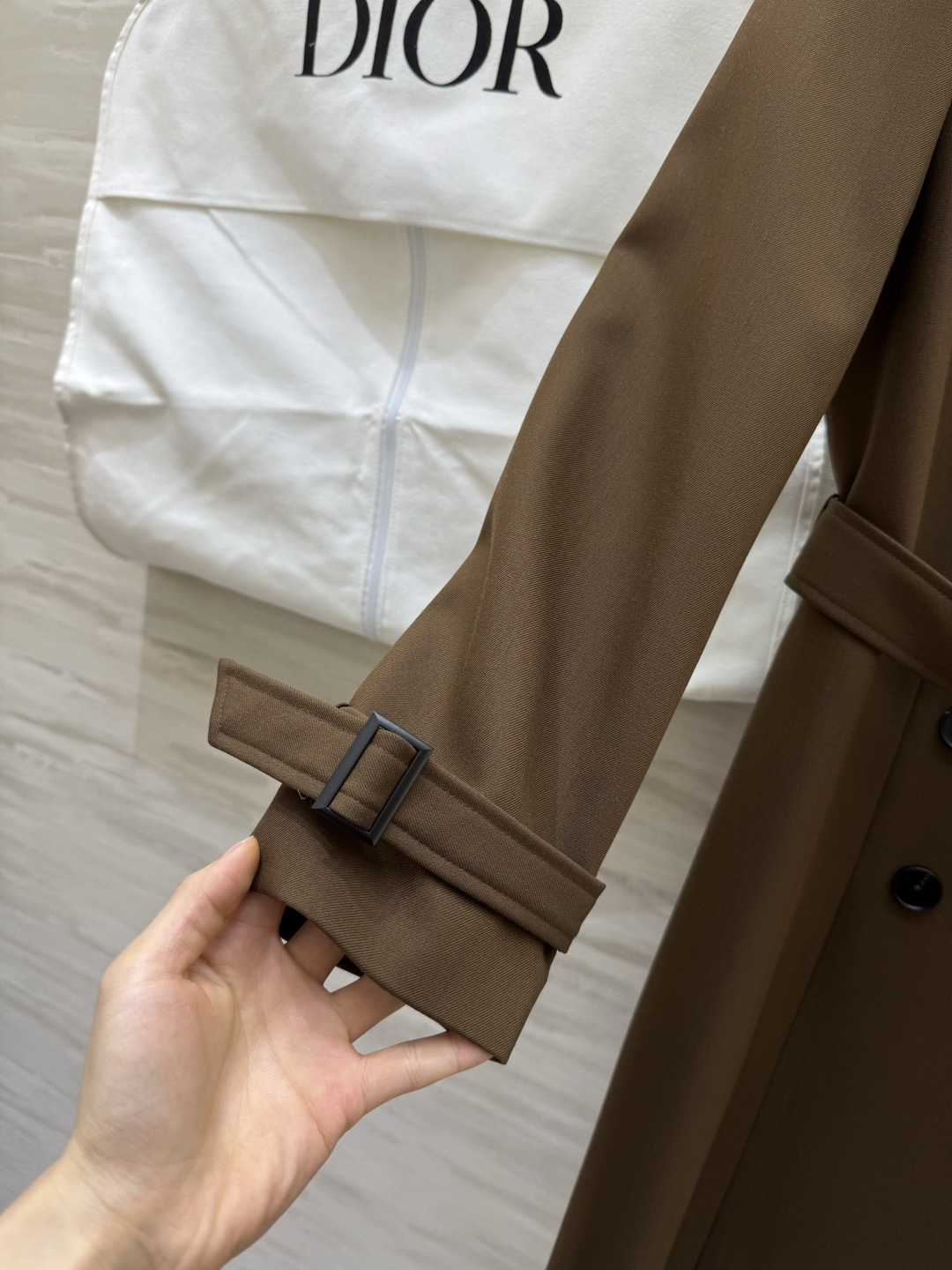 #DIO♡²⁶新款 双排扣长款风衣 高级大气 高品质定制 现货首发size：S/M/L/XL（s码肩宽：