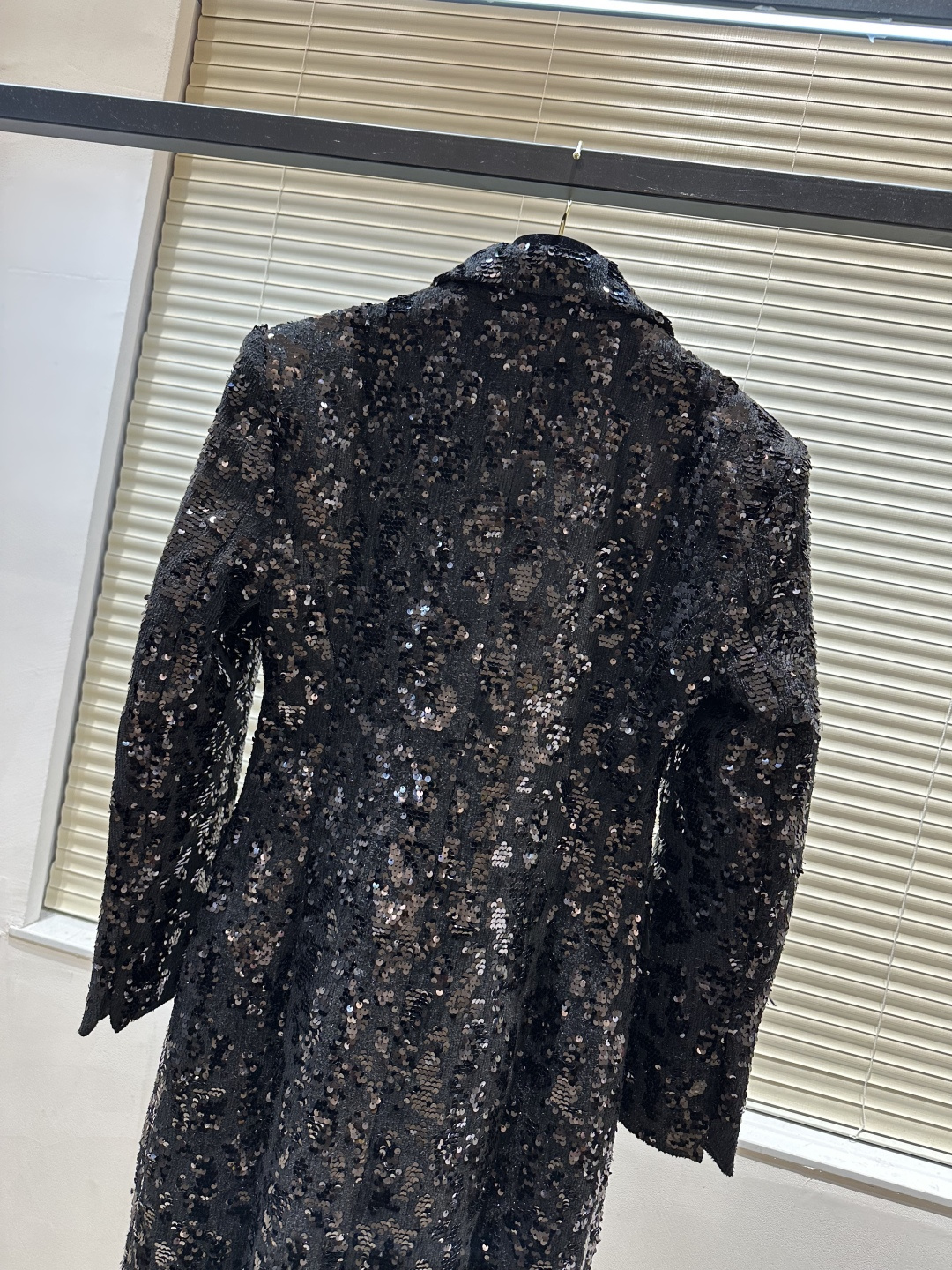 #ysl 重工亮片西装式大衣 高品质定制 现货首发size：S/M/L/XL（）