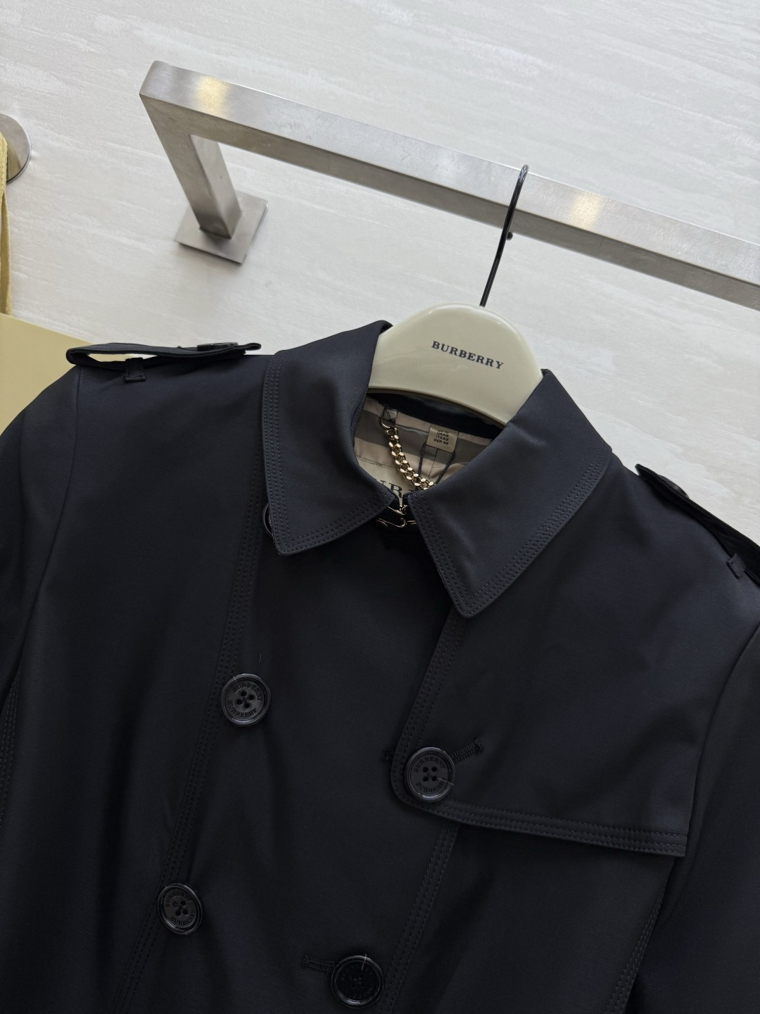 #BURBERR♡新款 桑德林风衣短款风衣外套 高品质定制 现货首发size：4/6/8/10/12（8