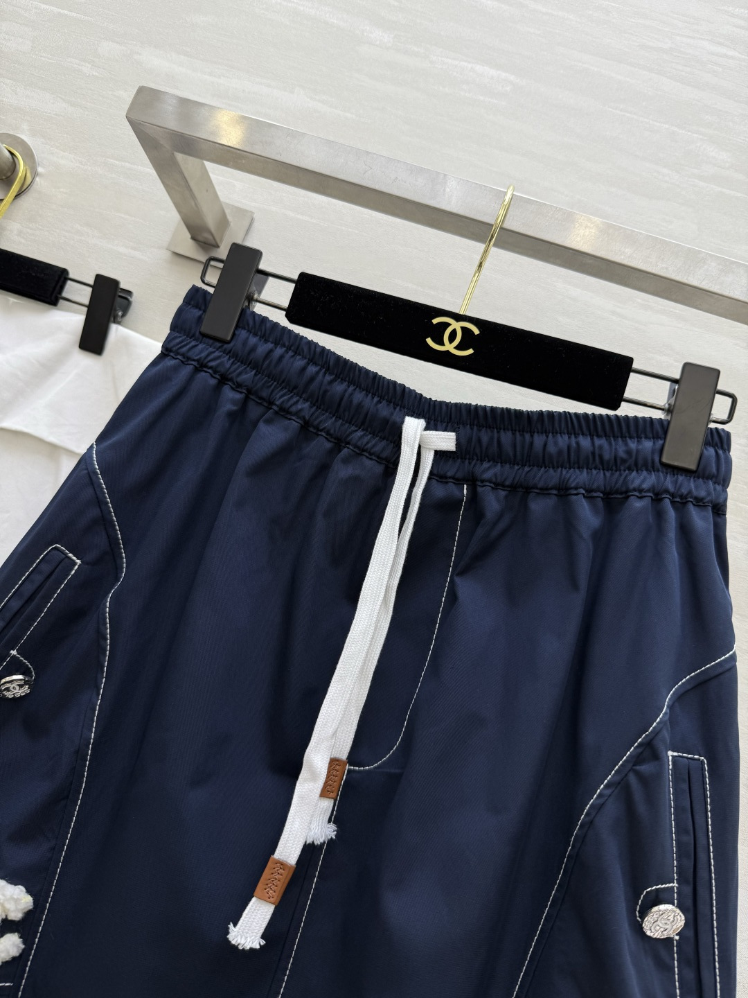 #Chane♡新款 中古系列 牛仔半裙 高品质 现货首发size：36/38/40（38码弹力腰围：72