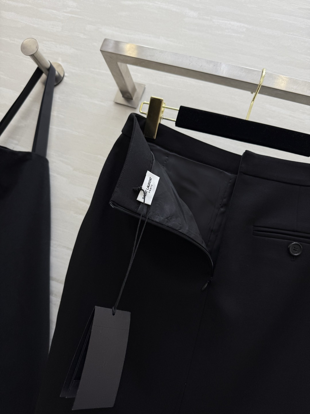 #ysl新款 西服半裙 高品质定制 现货首发size：S/M/L/XL（s码腰围：68，裙长：57）