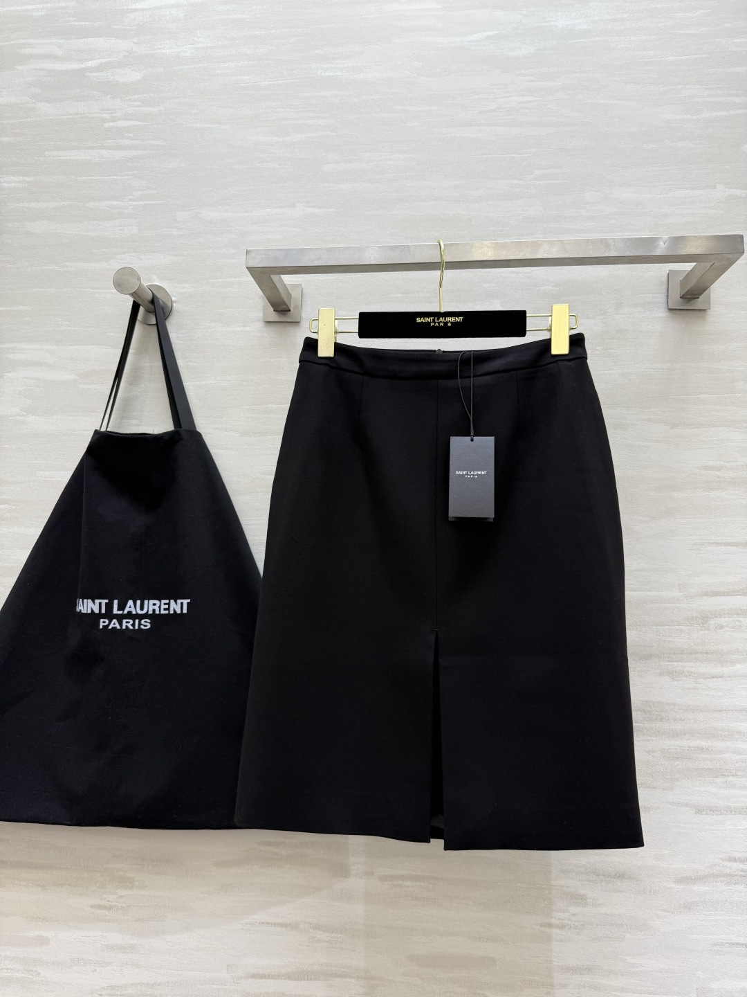 #ysl新款 西服半裙 高品质定制 现货首发size：S/M/L/XL（s码腰围：68，裙长：57）