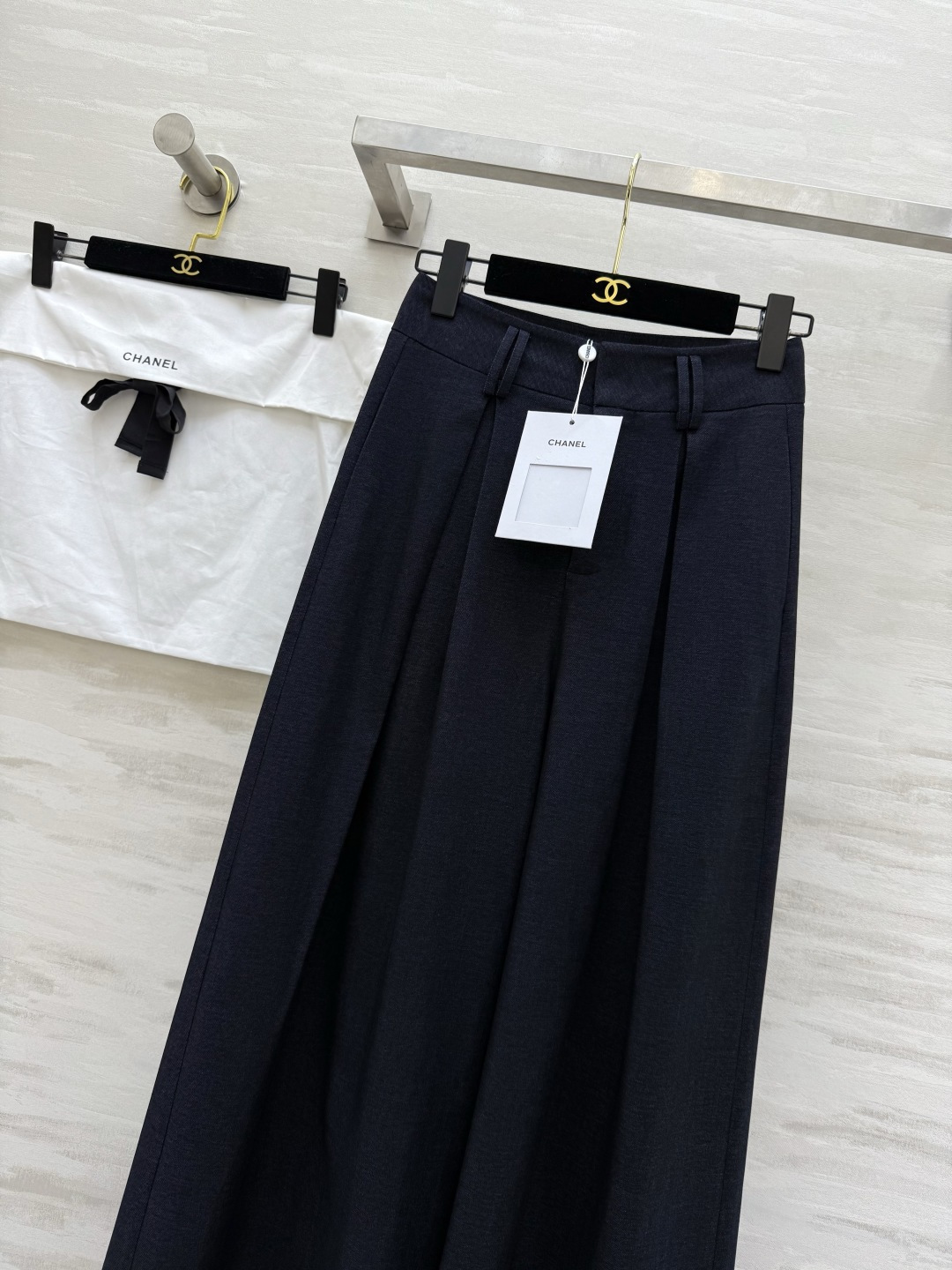 #Chane♡无敌爆品 万年长青款 直筒大摆长裤 裤型非常正 超级时髦高级显瘦 客户🔟拿🔟补 超级百搭单