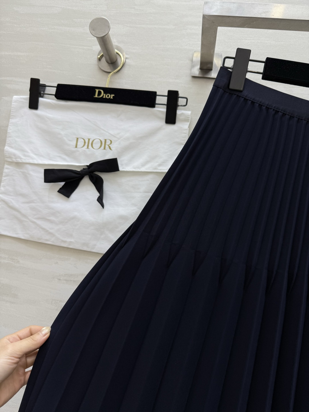 #DIO♡新款 哑光百褶压褶半裙 优雅大方 重工艺高温压褶 高品质定制 现货首发size：S/M/L/X
