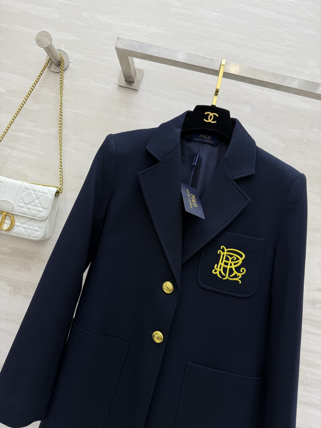 #POLO拉夫劳伦经典款 西装外套 太爱了！可以封神的西装！又飒又美！人手必备！版型太绝了！修身显腰身的