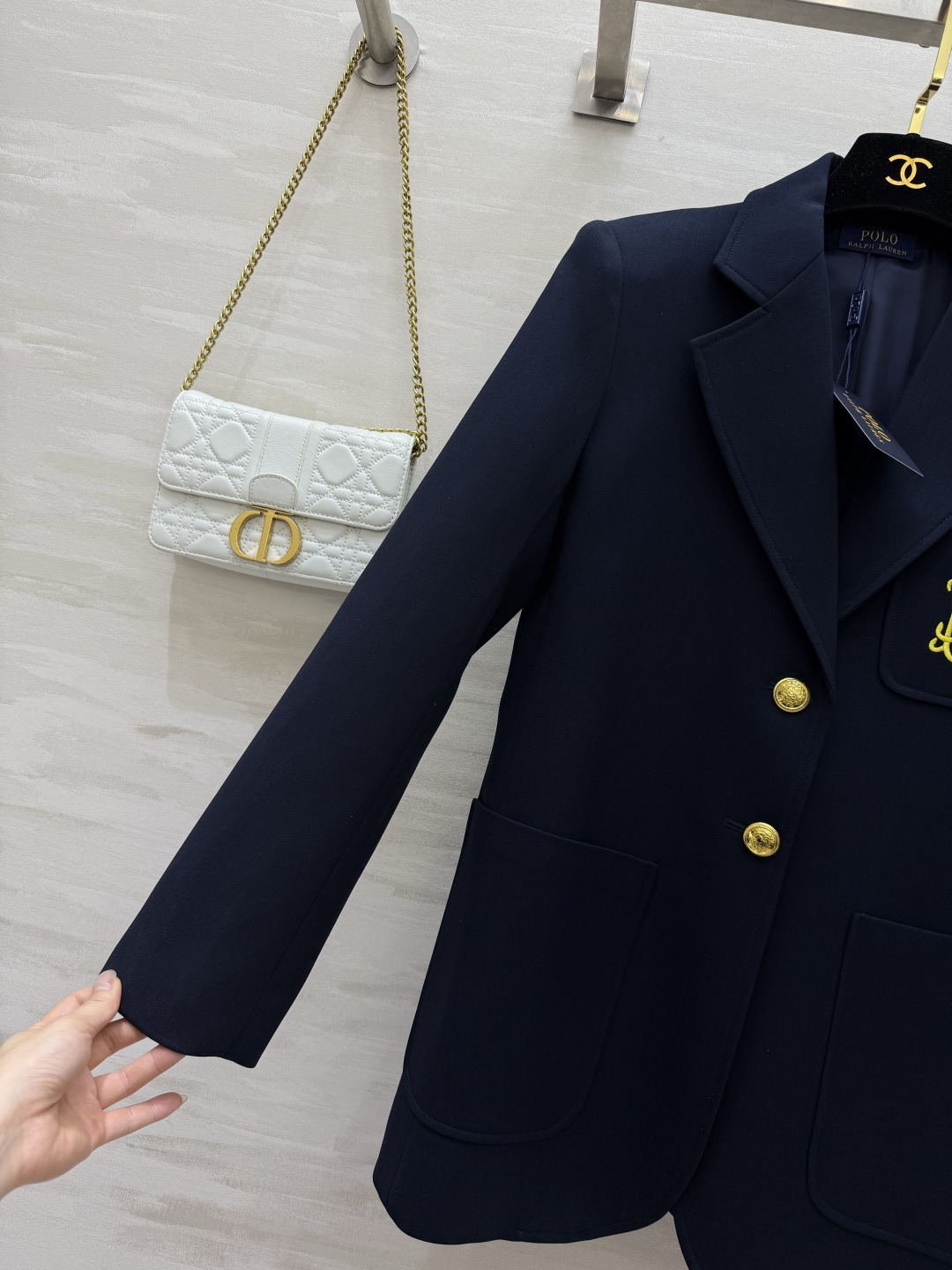#POLO拉夫劳伦经典款 西装外套 太爱了！可以封神的西装！又飒又美！人手必备！版型太绝了！修身显腰身的