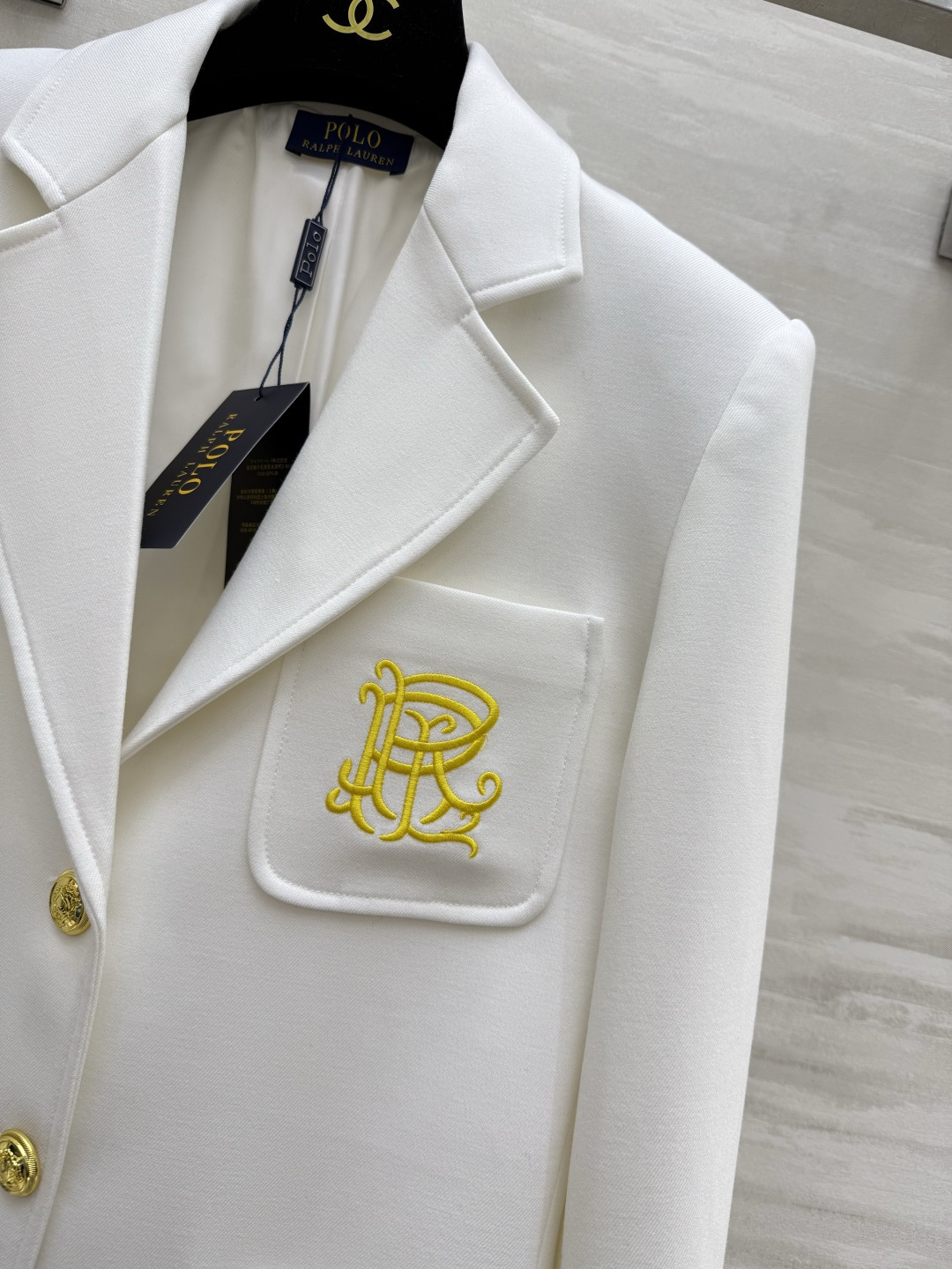 #POLO拉夫劳伦经典款 西装外套 太爱了！可以封神的西装！又飒又美！人手必备！版型太绝了！修身显腰身的