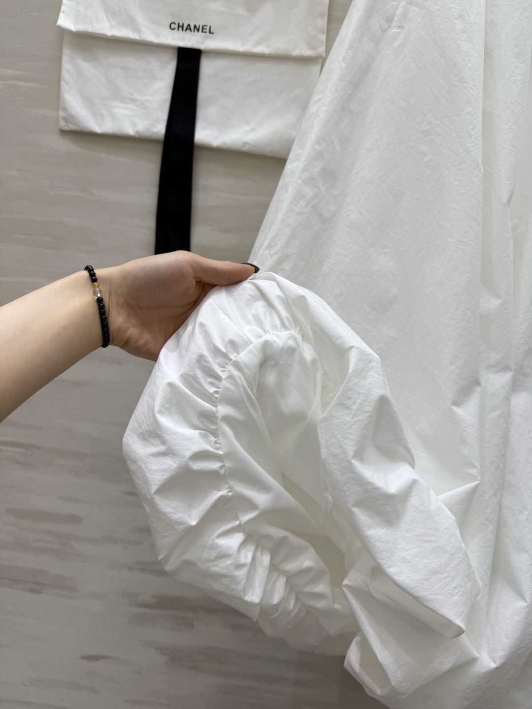 #Chane♡超级爆款 夏日时髦氛围感十足 中古花苞半裙 超级超级显瘦 遮跨的不显肚子的神裙穿不腻啊！质