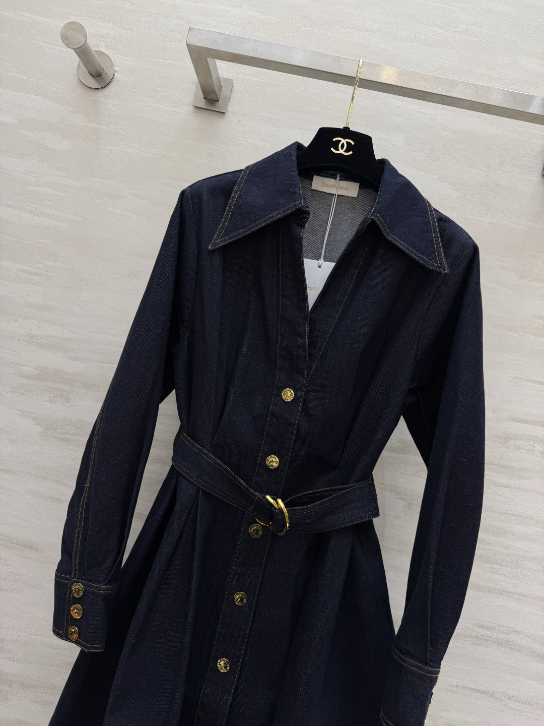 #Zimmerman♡²⁶衬衫式牛仔连衣裙 度假成衣系列—TWISTED ROMANCE不羁浪漫 选用牛