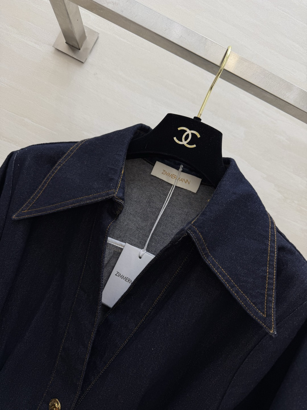 #Zimmerman♡²⁶衬衫式牛仔连衣裙 度假成衣系列—TWISTED ROMANCE不羁浪漫 选用牛