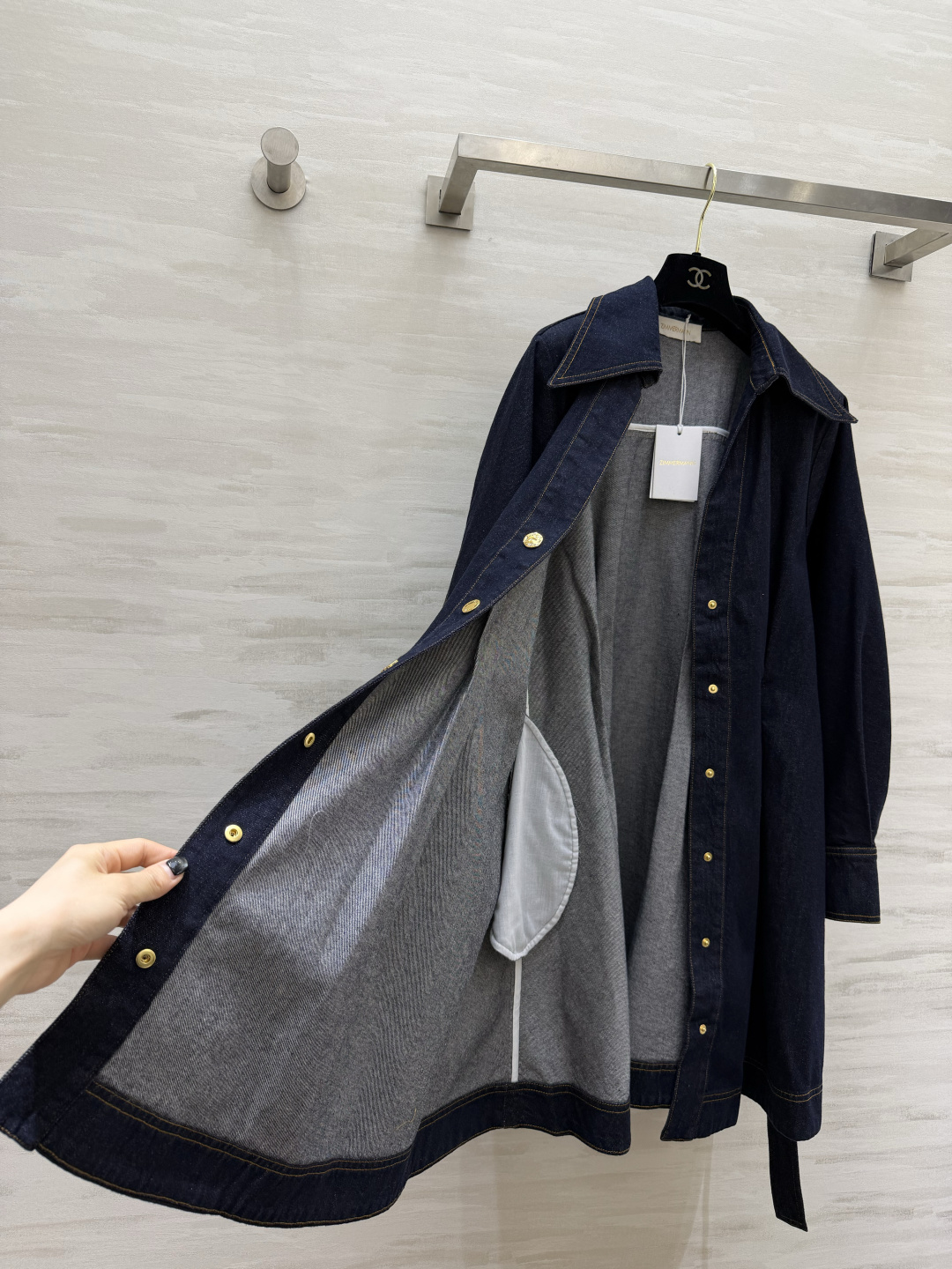 #Zimmerman♡²⁶衬衫式牛仔连衣裙 度假成衣系列—TWISTED ROMANCE不羁浪漫 选用牛