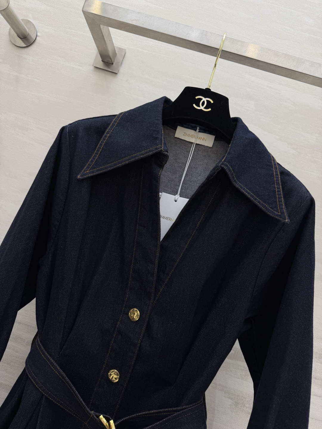 #Zimmerman♡²⁶衬衫式牛仔连衣裙 度假成衣系列—TWISTED ROMANCE不羁浪漫 选用牛