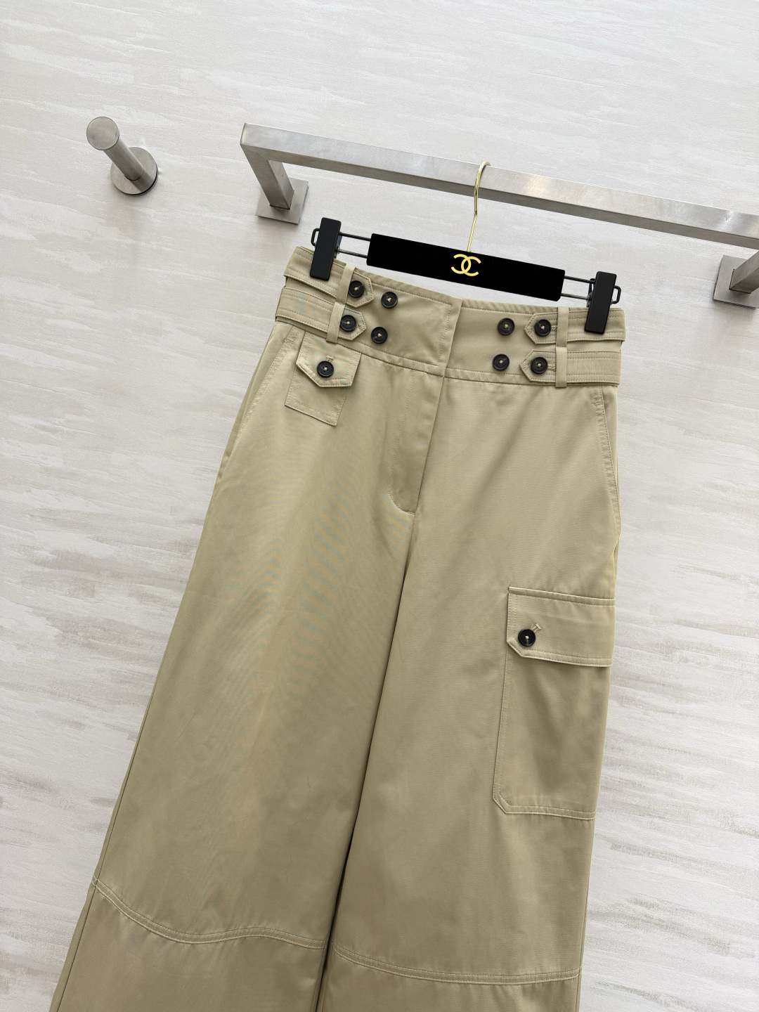 #ZIMMERMAN♡²⁶ss高腰工装阔腿裤 时髦精都在私藏的显瘦大长腿神裤！！！经典卡其调自带松弛复古