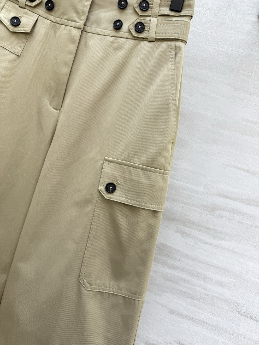 #ZIMMERMAN♡²⁶ss高腰工装阔腿裤 时髦精都在私藏的显瘦大长腿神裤！！！经典卡其调自带松弛复古