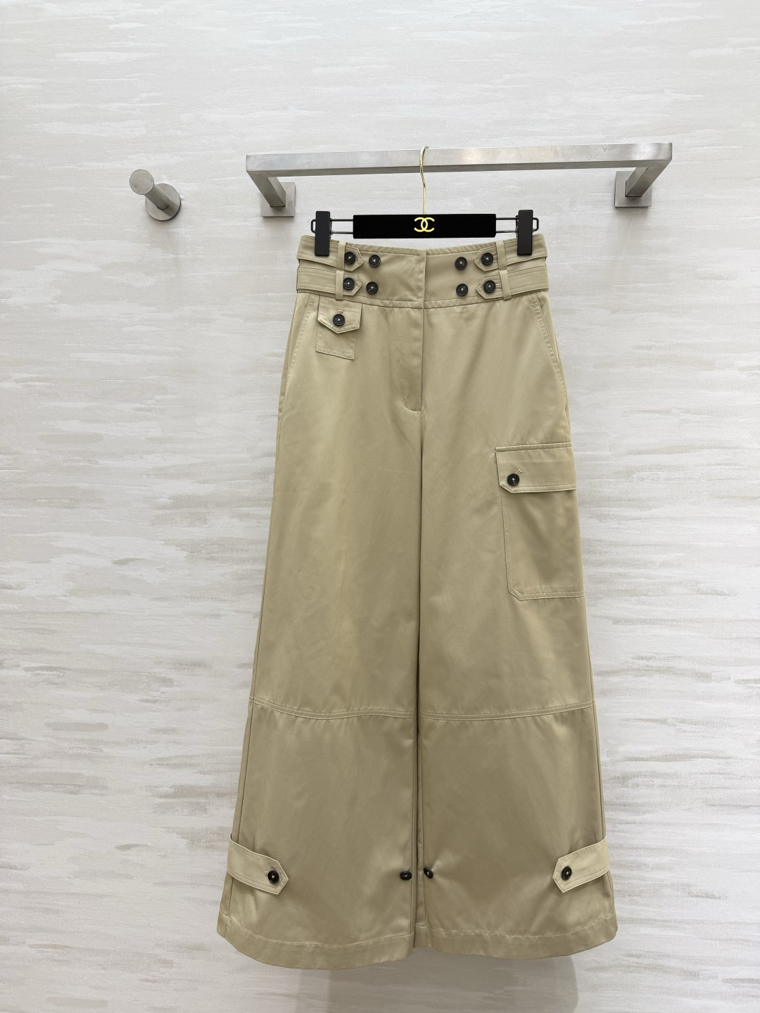 #ZIMMERMAN♡²⁶ss高腰工装阔腿裤 时髦精都在私藏的显瘦大长腿神裤！！！经典卡其调自带松弛复古