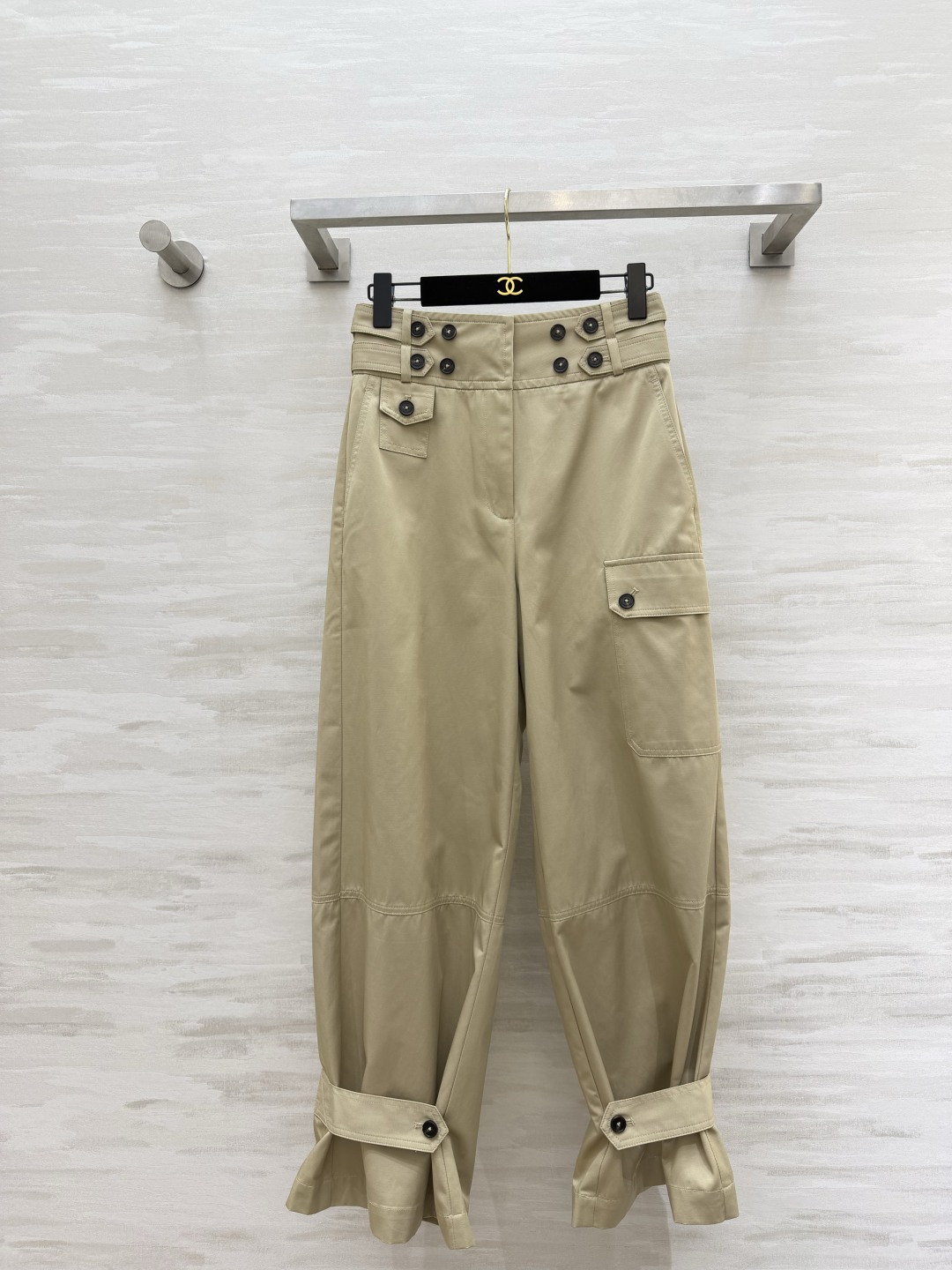 #ZIMMERMAN♡²⁶ss高腰工装阔腿裤 时髦精都在私藏的显瘦大长腿神裤！！！经典卡其调自带松弛复古