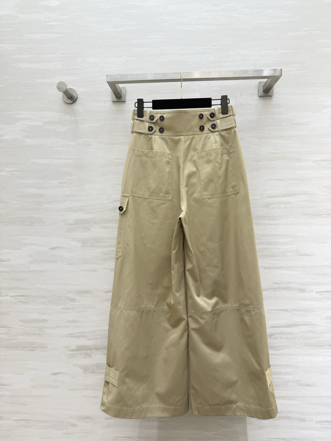 #ZIMMERMAN♡²⁶ss高腰工装阔腿裤 时髦精都在私藏的显瘦大长腿神裤！！！经典卡其调自带松弛复古