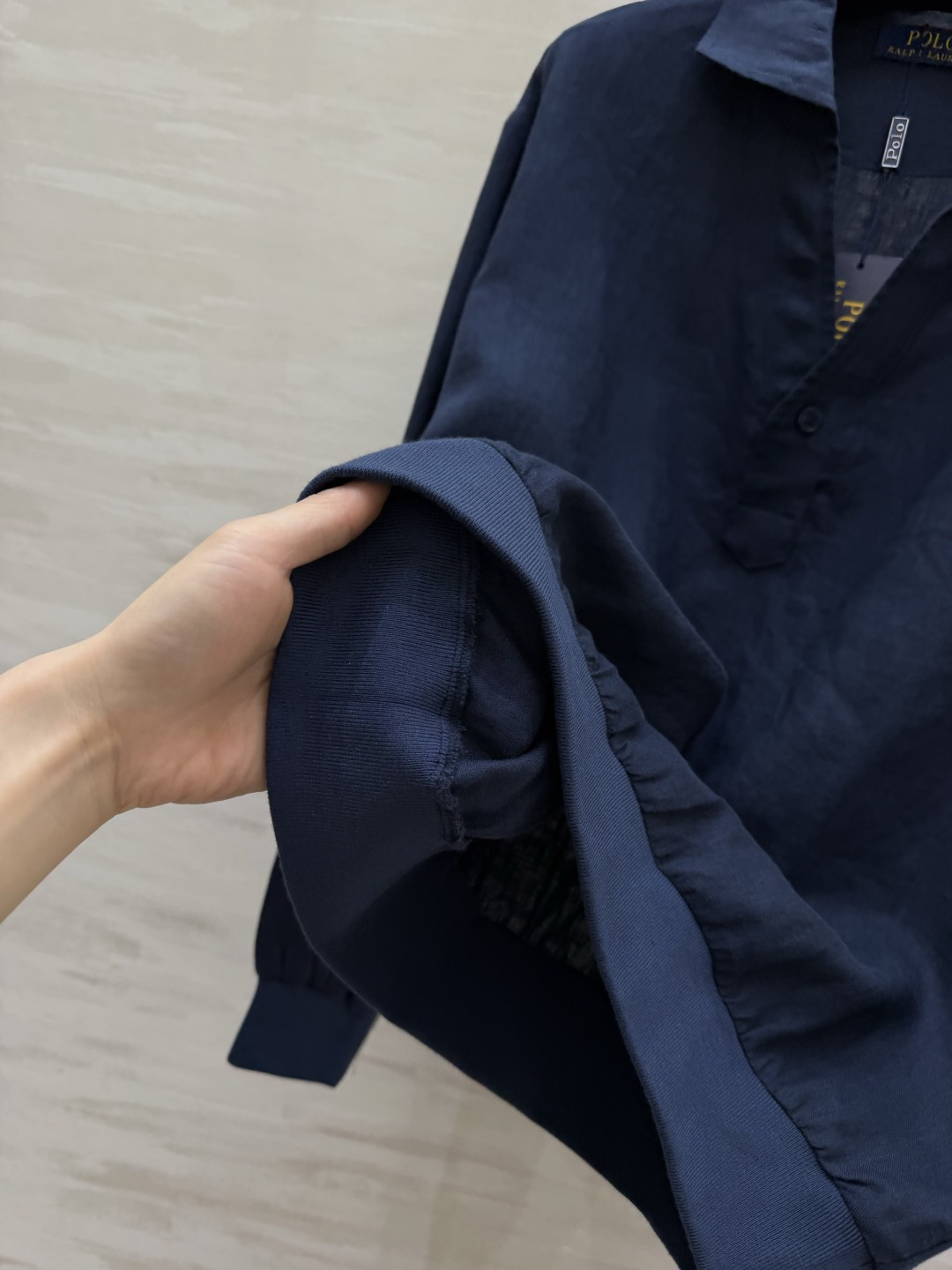 #Ralph Laure♡²⁶☁️ 经典POLO亚麻翻领长袖上衣 永不过时的轻奢松弛感穿搭天花板 清爽透