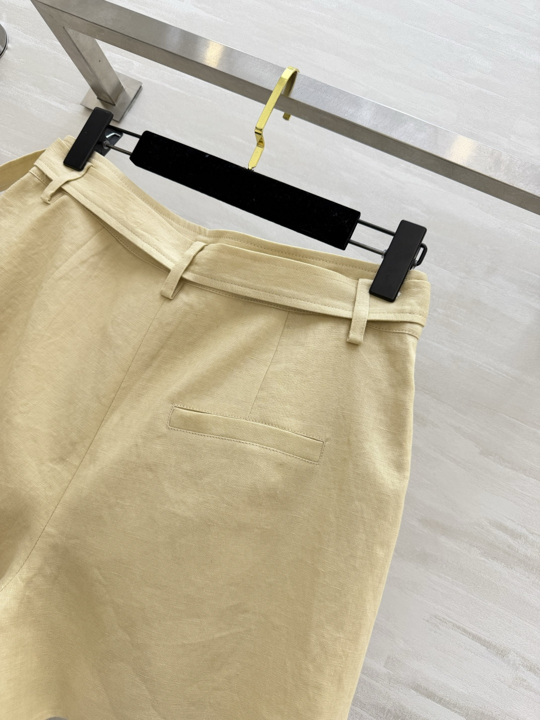 Ralph Laure♡🌼高腰亚麻阔腿短裤 夏日清爽穿搭的万能王牌单品 温柔色调 干净又高级 自带可拆卸