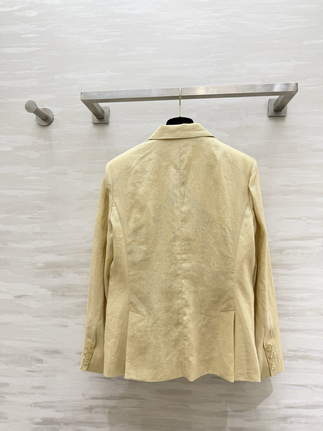 Ralph Laure♡²⁶亚麻西装 慵懒高级通勤感💛衣柜必入的松弛系气质西装 温柔治愈浅米黄调 干净又