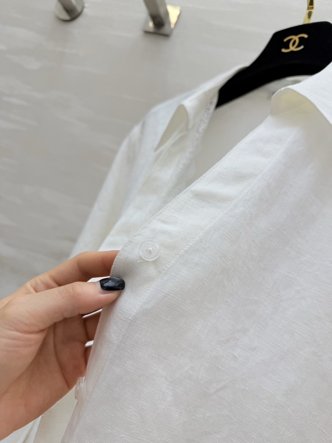 ERMANNO SCERVIN♡²⁶氛围感亚麻蕾丝衬衫✨高级感天然透气亚麻面料🌿上身轻薄又垂顺 告别闷热