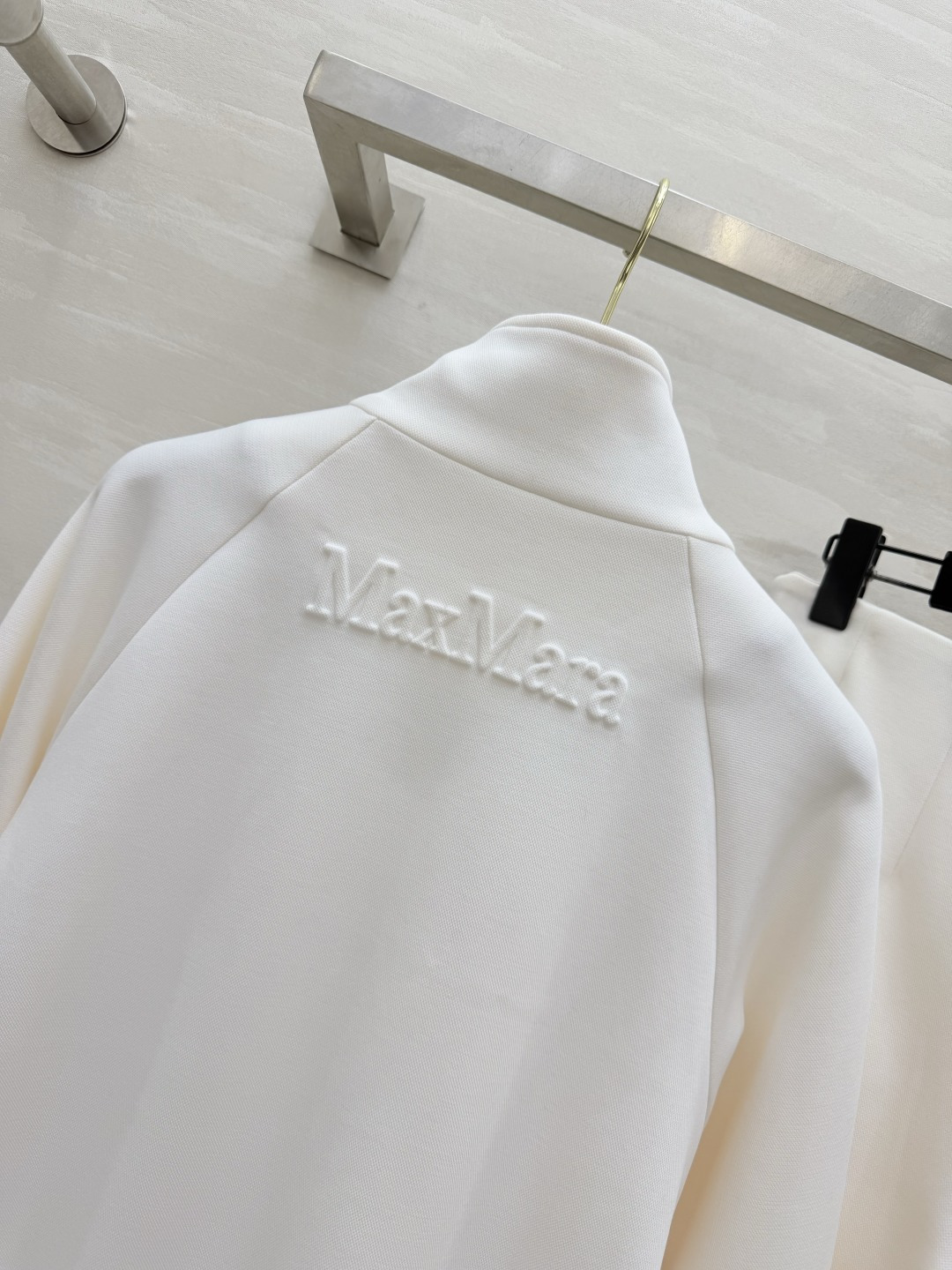 🤍Maxmar♡²⁶极简休闲套装 永远为极简高级感心动！立领拉链宽松卫衣外套 垂感直筒长裤 软糯定制面料