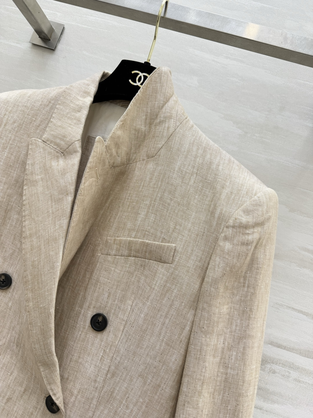✨Brunello Cucinell♡²⁶原生亚麻肌理 慵懒法式亚麻西装 自带高级柔光色调 天然亚麻透气