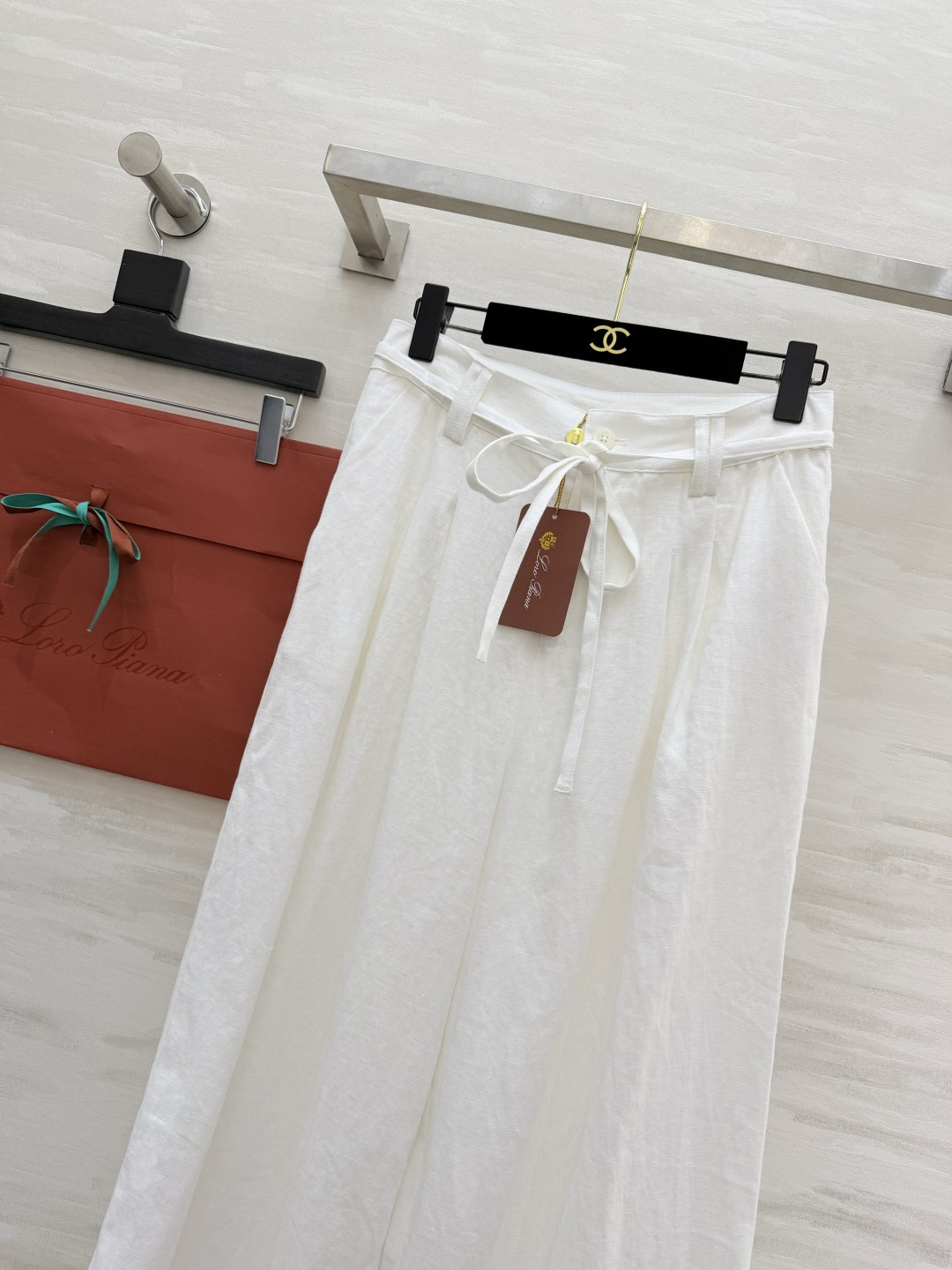 loropian♡²⁶原生亚麻直筒阔腿裤 原生亚麻的干净质感 透气吸湿 告别夏日闷热黏腻 温柔高腰 优雅