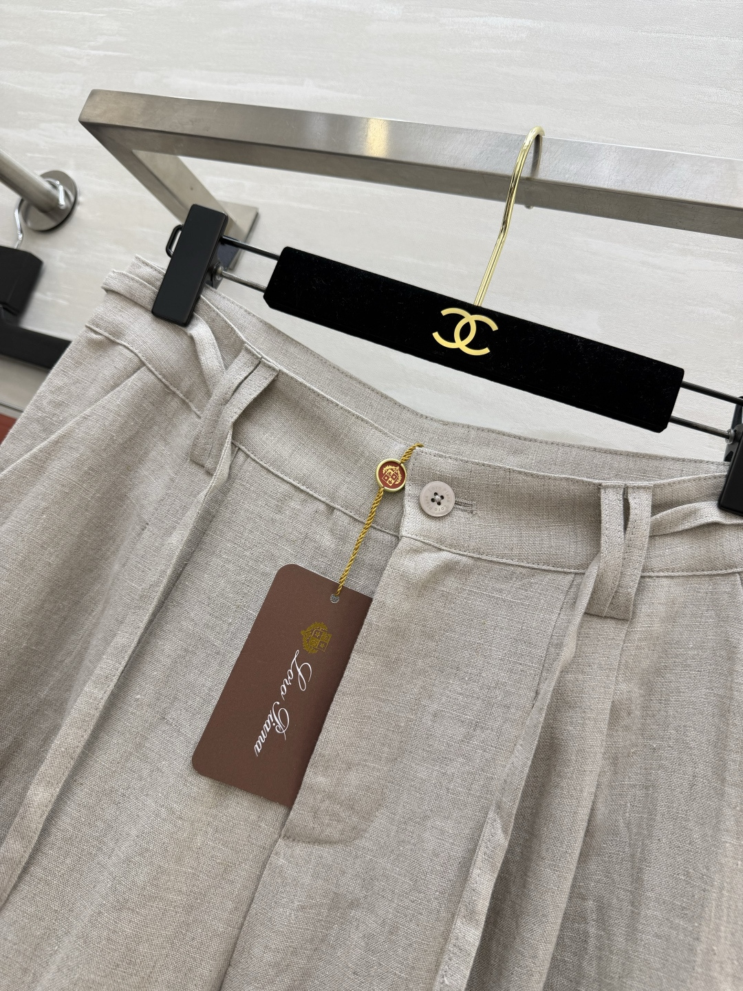 loropian♡²⁶原生亚麻直筒阔腿裤 原生亚麻的干净质感 透气吸湿 告别夏日闷热黏腻 温柔高腰 优雅