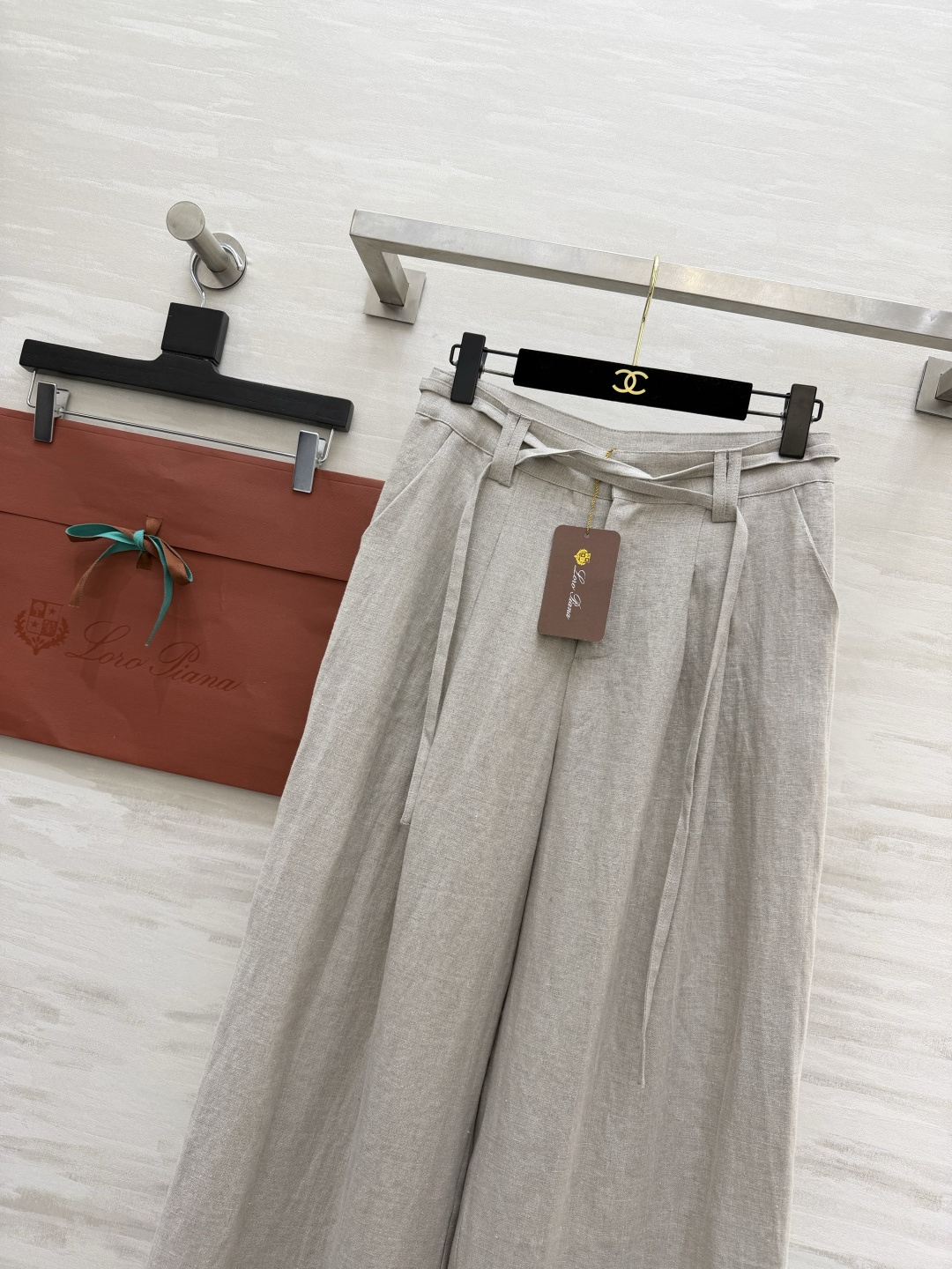 loropian♡²⁶原生亚麻直筒阔腿裤 原生亚麻的干净质感 透气吸湿 告别夏日闷热黏腻 温柔高腰 优雅