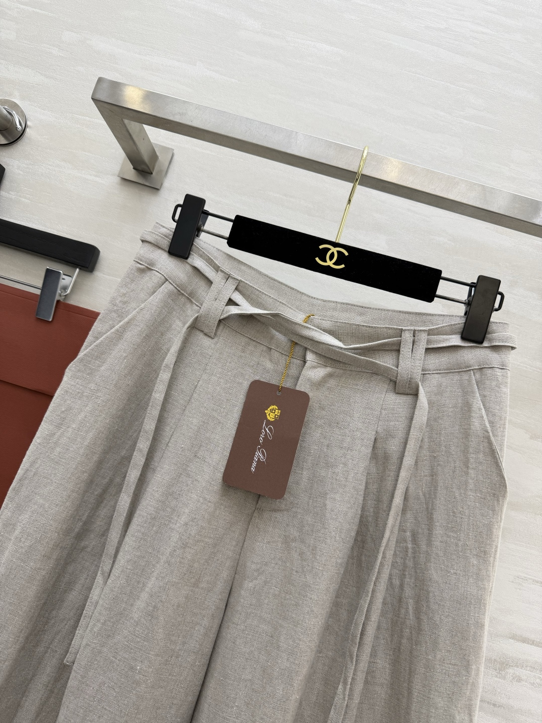 loropian♡²⁶原生亚麻直筒阔腿裤 原生亚麻的干净质感 透气吸湿 告别夏日闷热黏腻 温柔高腰 优雅