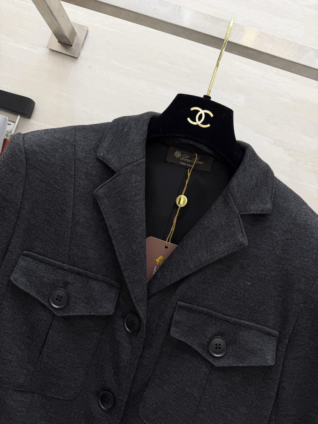 Loro Pian♡²⁶老钱风西装外套 一眼沦陷的温柔气质款！温柔燕麦米灰+沉稳深炭灰 低调显贵 不挑肤