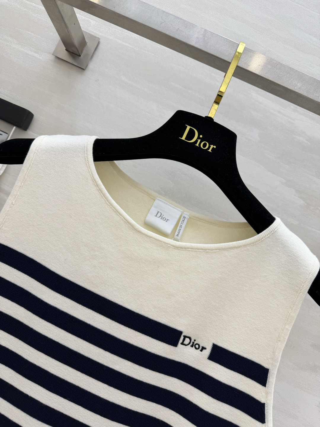 Dio♡²⁶经典条纹针织背心 法式海魂风 简约高级软糯透气面料 亲肤好穿 修身显瘦 气质百搭 单穿内搭都