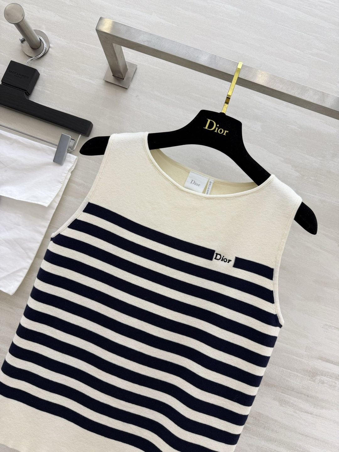 Dio♡²⁶经典条纹针织背心 法式海魂风 简约高级软糯透气面料 亲肤好穿 修身显瘦 气质百搭 单穿内搭都