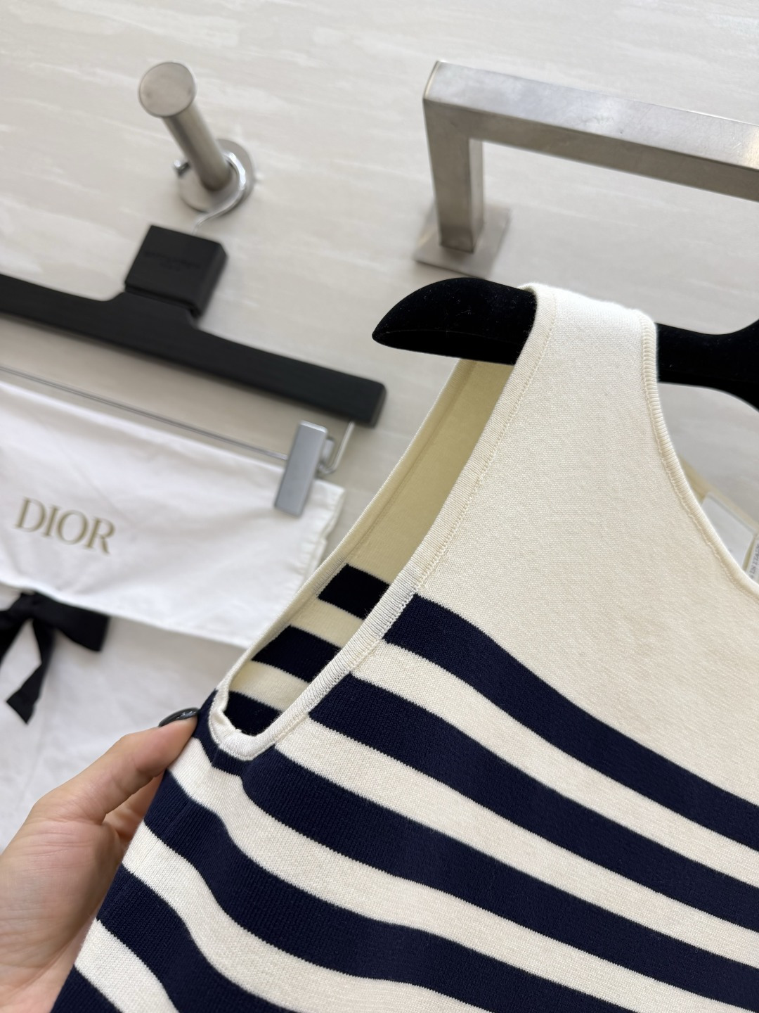 Dio♡²⁶经典条纹针织背心 法式海魂风 简约高级软糯透气面料 亲肤好穿 修身显瘦 气质百搭 单穿内搭都