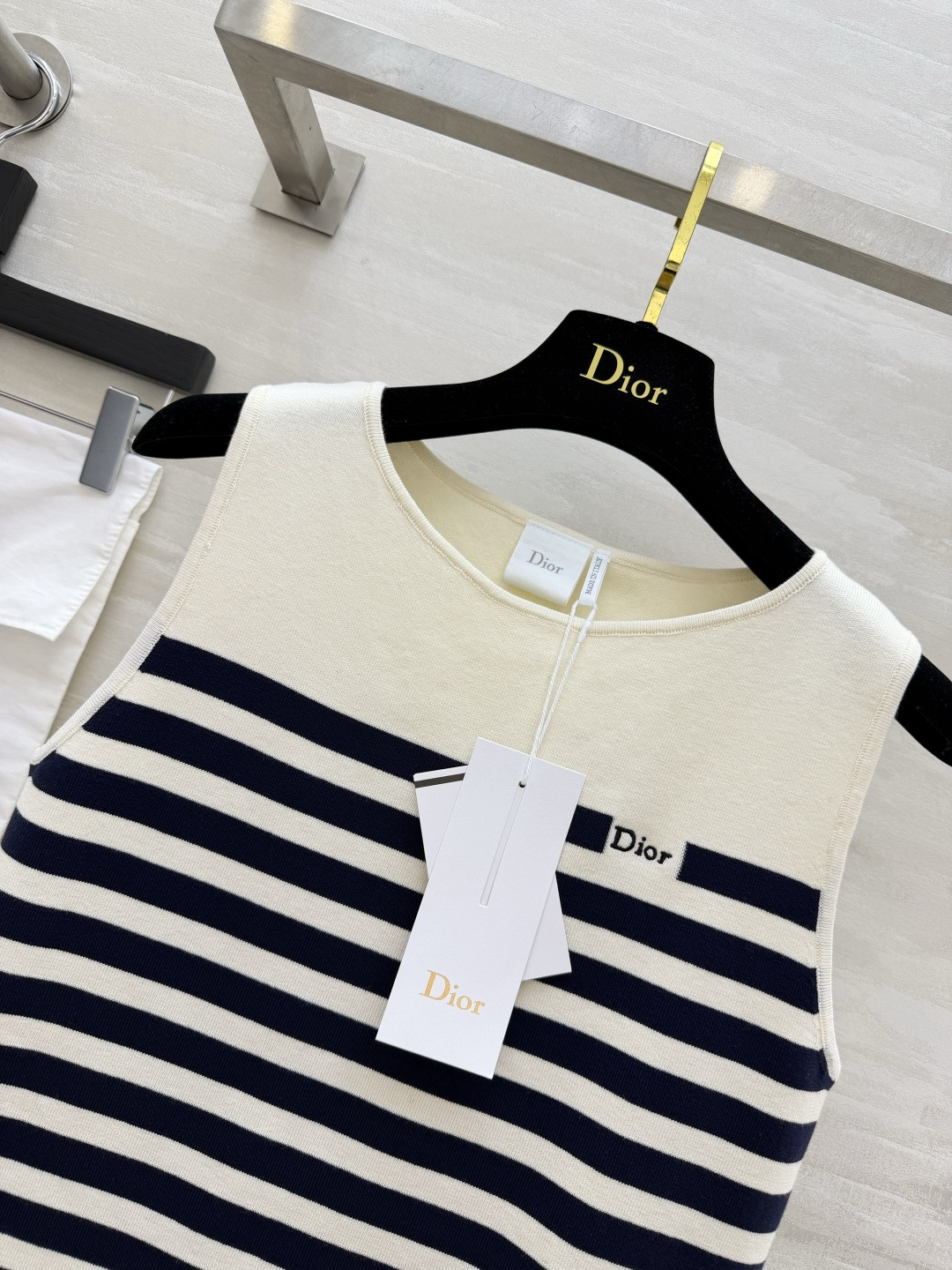 Dio♡²⁶经典条纹针织背心 法式海魂风 简约高级软糯透气面料 亲肤好穿 修身显瘦 气质百搭 单穿内搭都