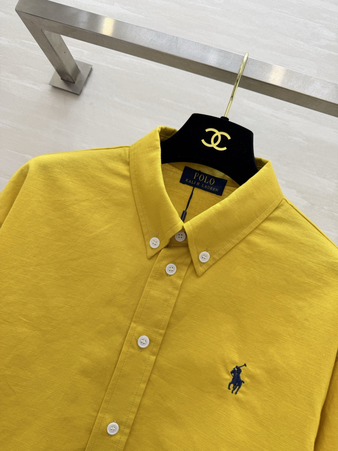 #POLO²⁶新款 战马刺绣🪡棉麻衬衫 衣橱万能刚需款 经典永不过时✨三个温柔显白配色：干净白｜元气粉｜