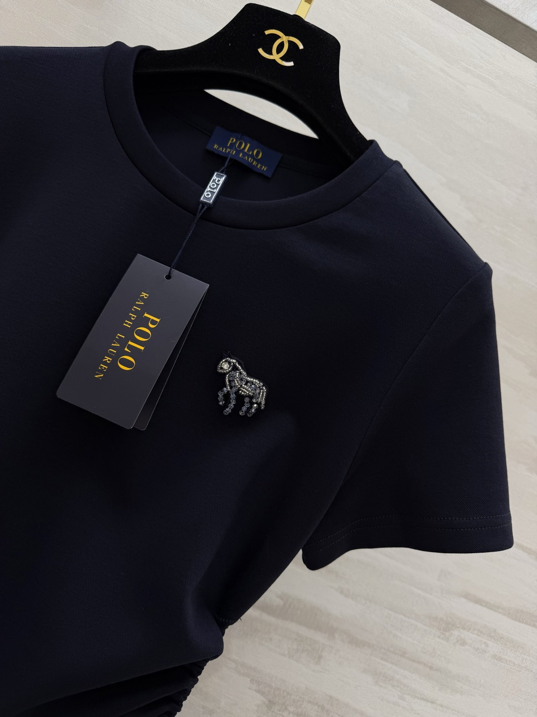 POLO²⁶经典抽绳收腰连衣裙 四色齐发｜白条纹/藏青条纹/麻灰/藏青✨ 柔软亲肤面料 上身透气不闷汗 