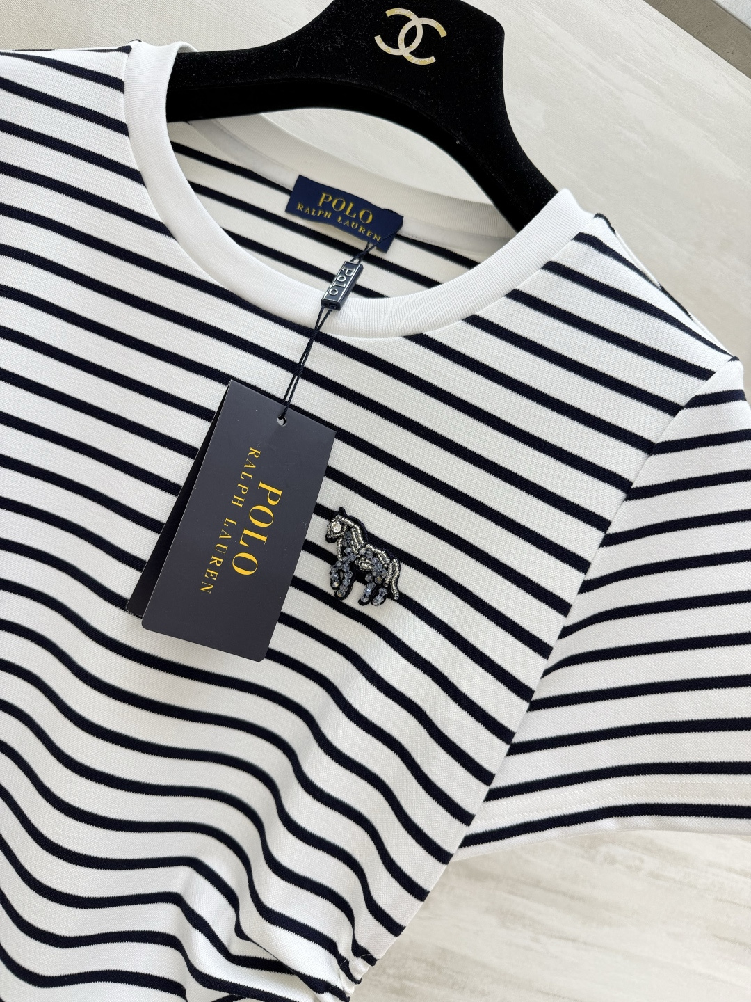 POLO²⁶经典抽绳收腰连衣裙 四色齐发｜白条纹/藏青条纹/麻灰/藏青✨ 柔软亲肤面料 上身透气不闷汗 